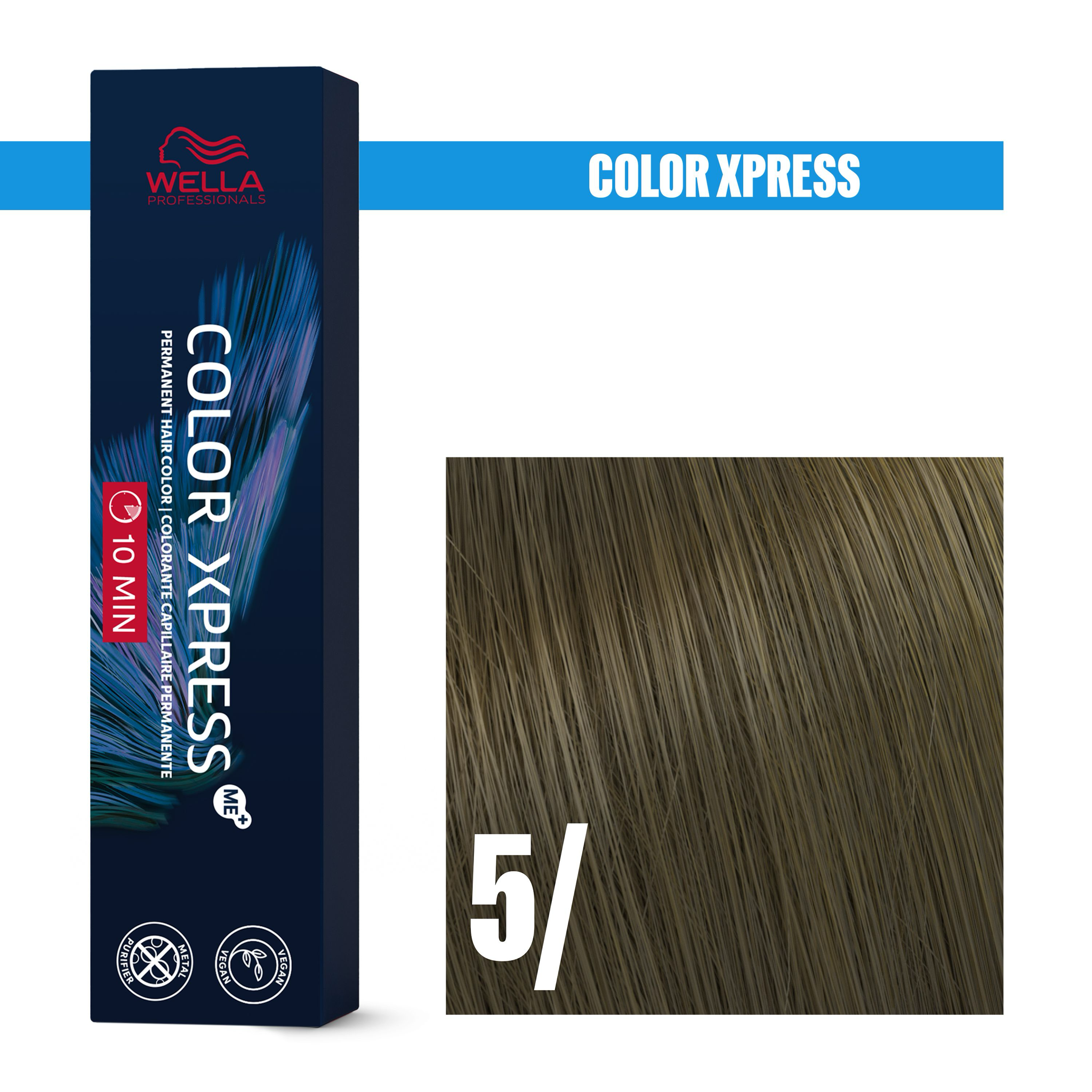 Wella Color Xpress 60ml – Permanente Haarfarbe in nur 10 Minute