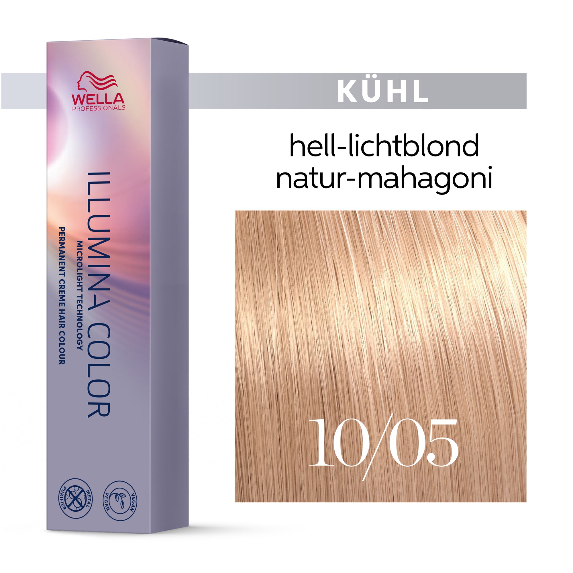 Wella Professionals Illumina Color Kalt – Permanente Haarfarbe mit natürlicher Leuchtkraft 60ml