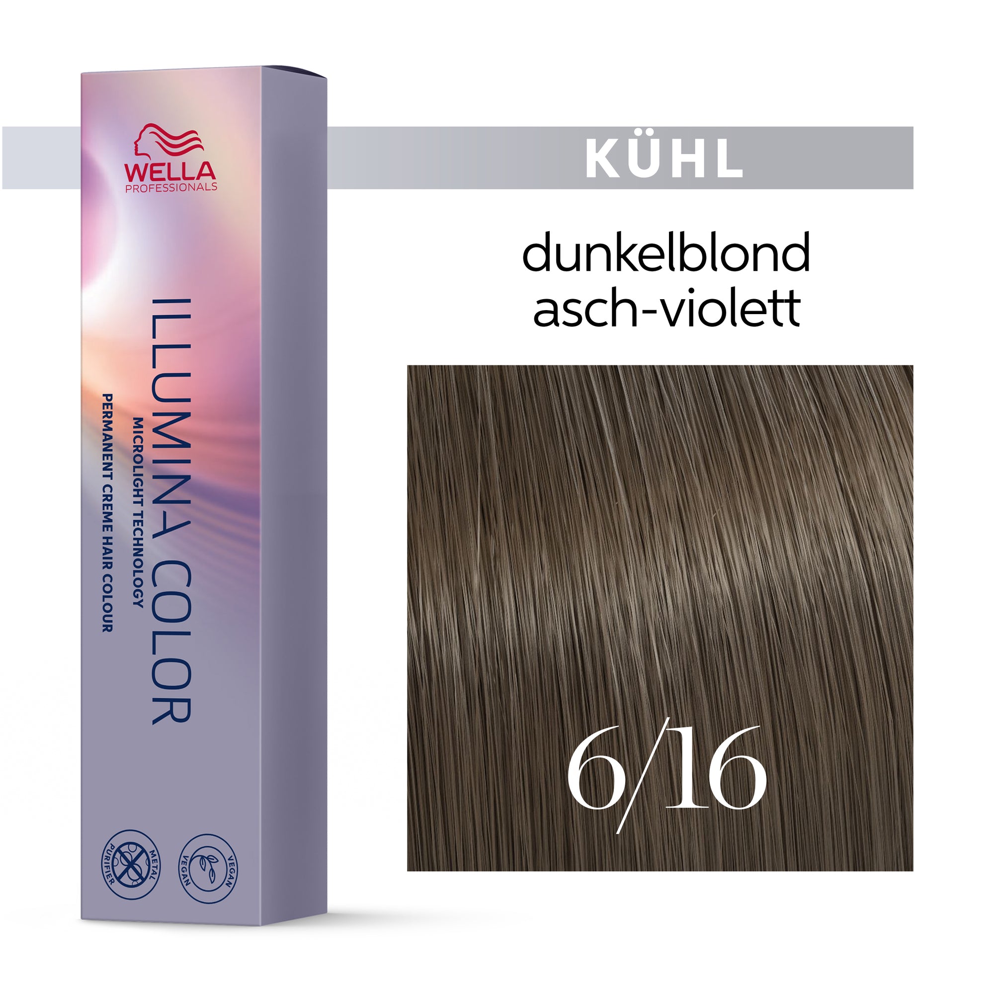 Wella Professionals Illumina Color Kalt – Permanente Haarfarbe mit natürlicher Leuchtkraft 60ml