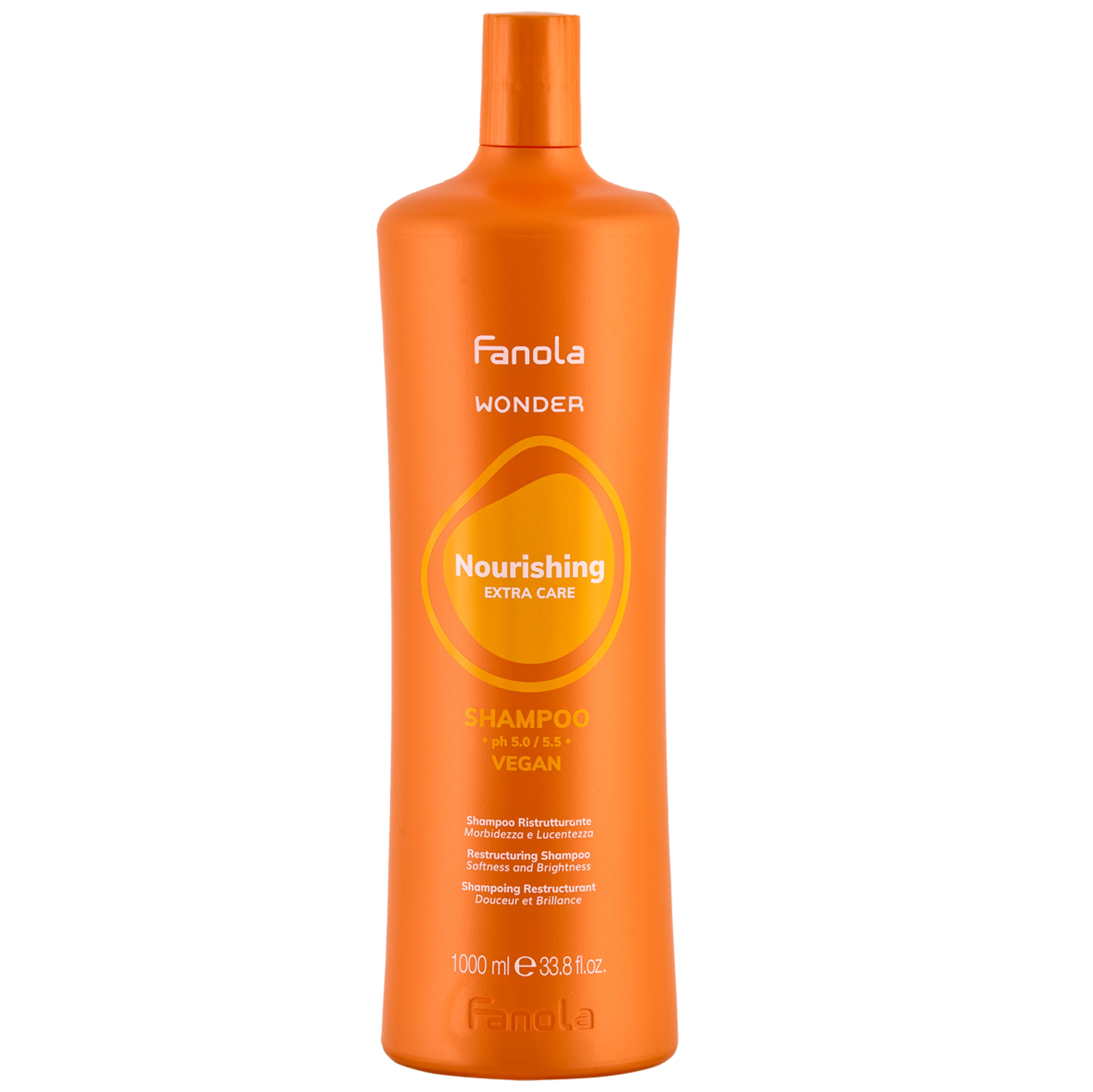 Fanola Wonder Nourishing Shampoo – Feuchtigkeitsspendendes Shampoo für trockenes und krauses Haar