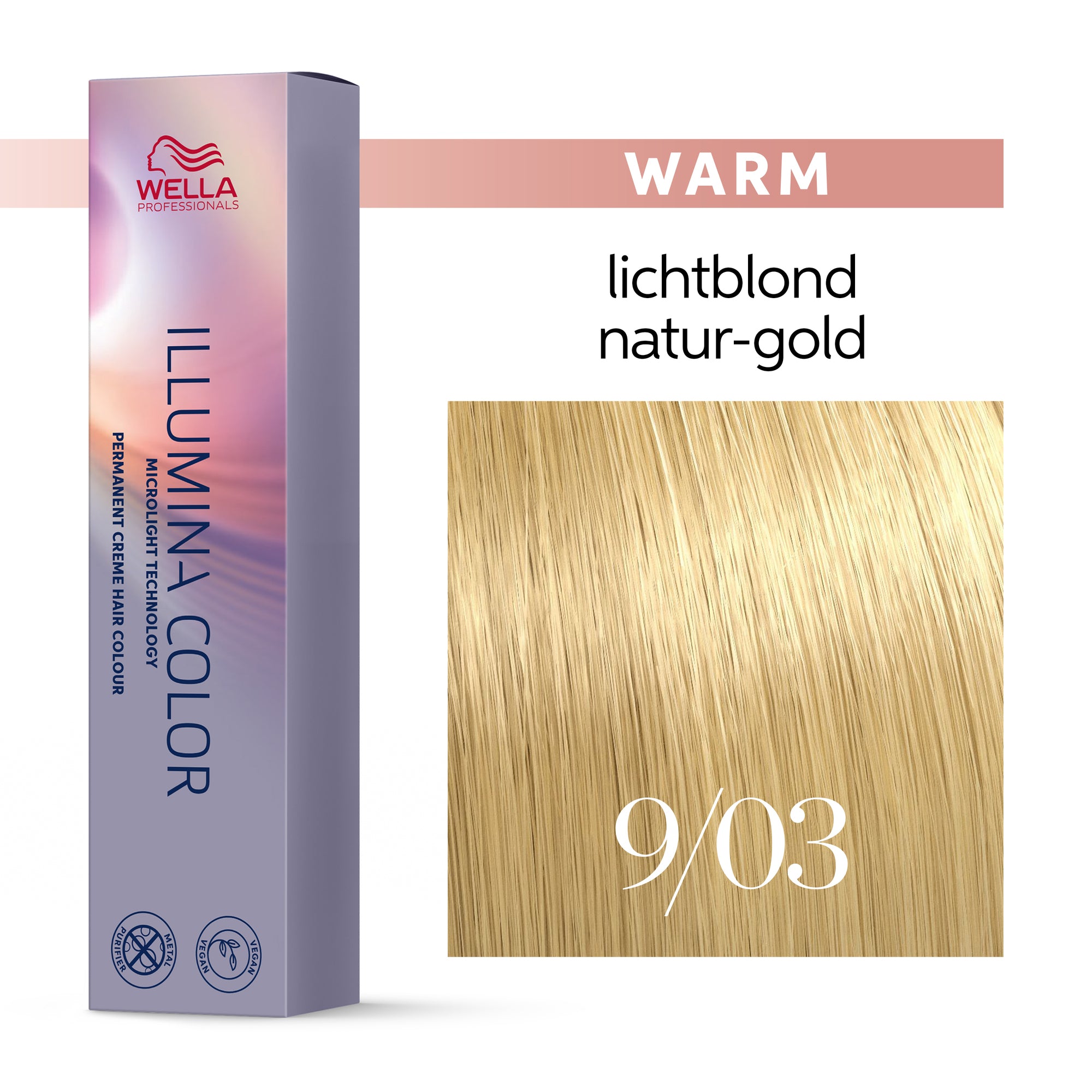 Wella Professionals Illumina Color Warm – Permanente Haarfarbe mit natürlicher Leuchtkraft 60ml