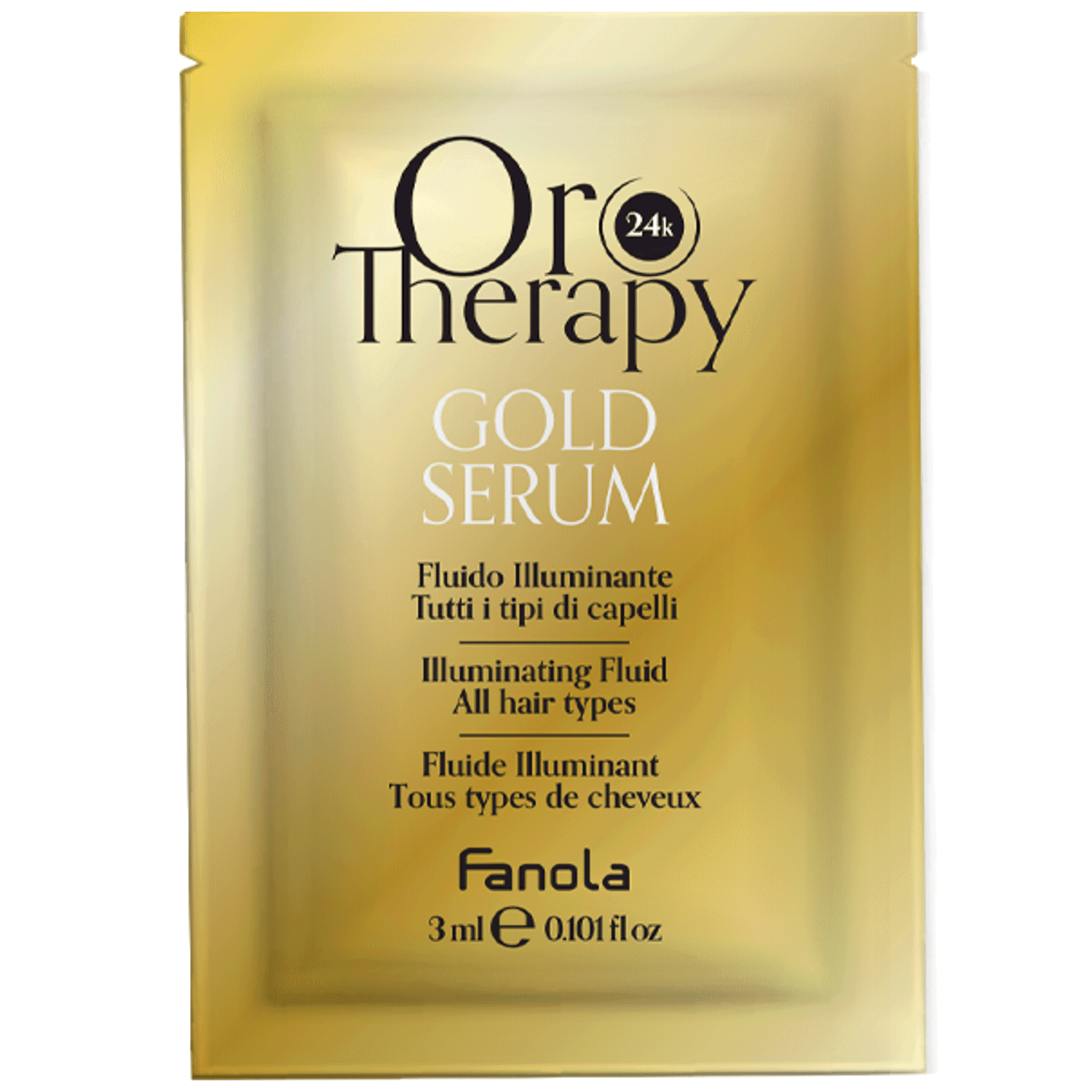 Fanola Oro Therapy Gold Serum – Seidiger Glanz & geschmeidige Haarspitzen