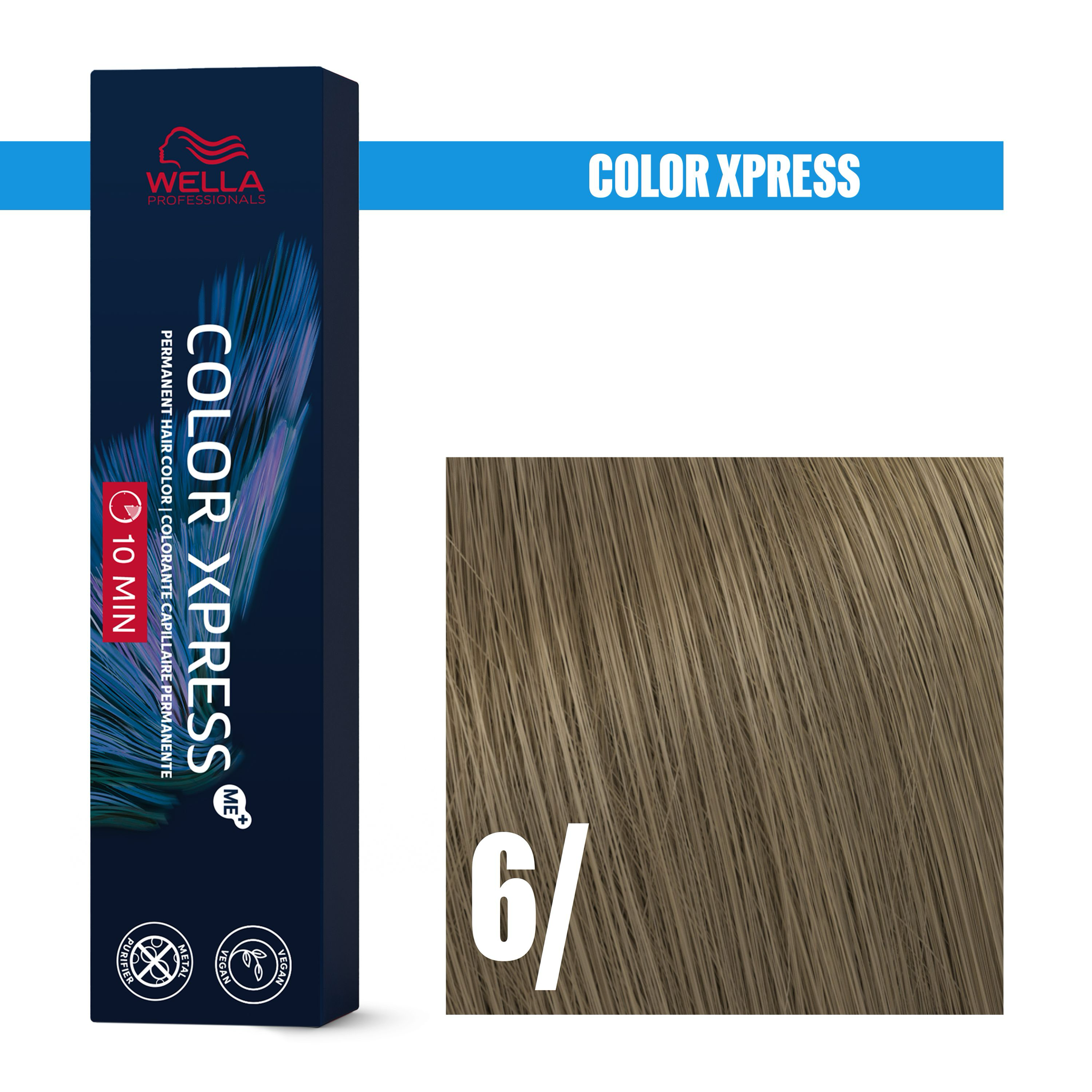 Wella Color Xpress 60ml – Permanente Haarfarbe in nur 10 Minute