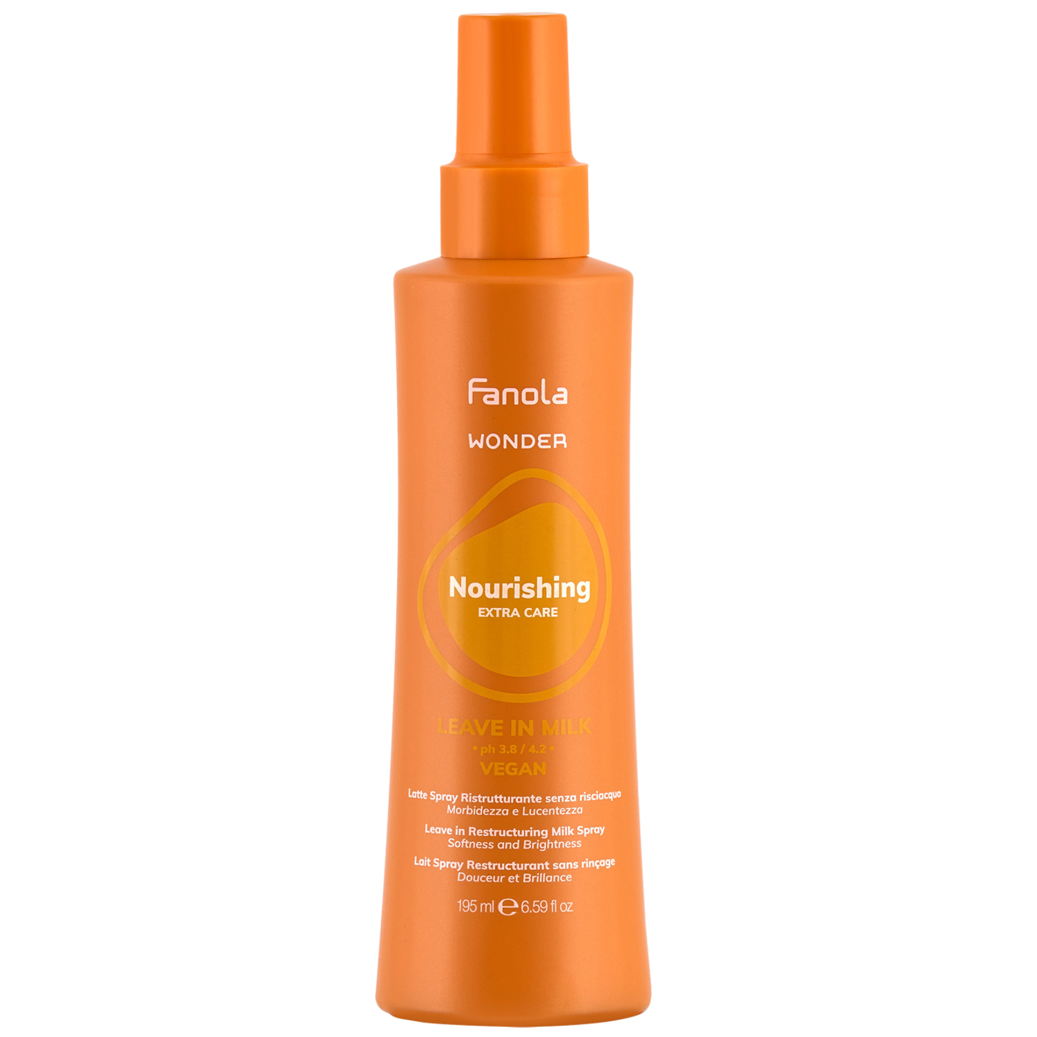 Fanola Wonder Nourishing Leave In Milk Spray – Leave-In Pflege für trockenes, sprödes und krauses Haar