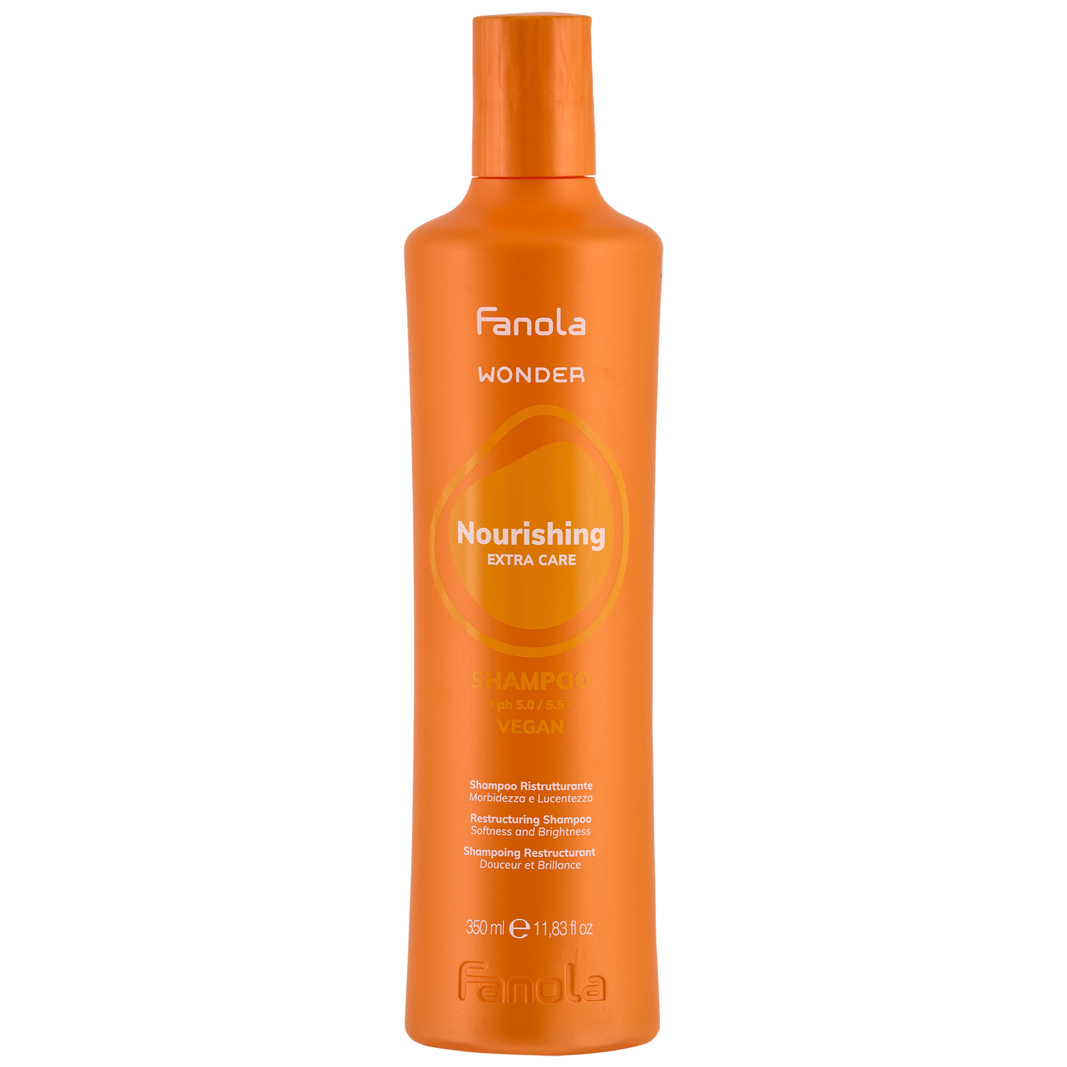 Fanola Wonder Nourishing Shampoo – Feuchtigkeitsspendendes Shampoo für trockenes und krauses Haar