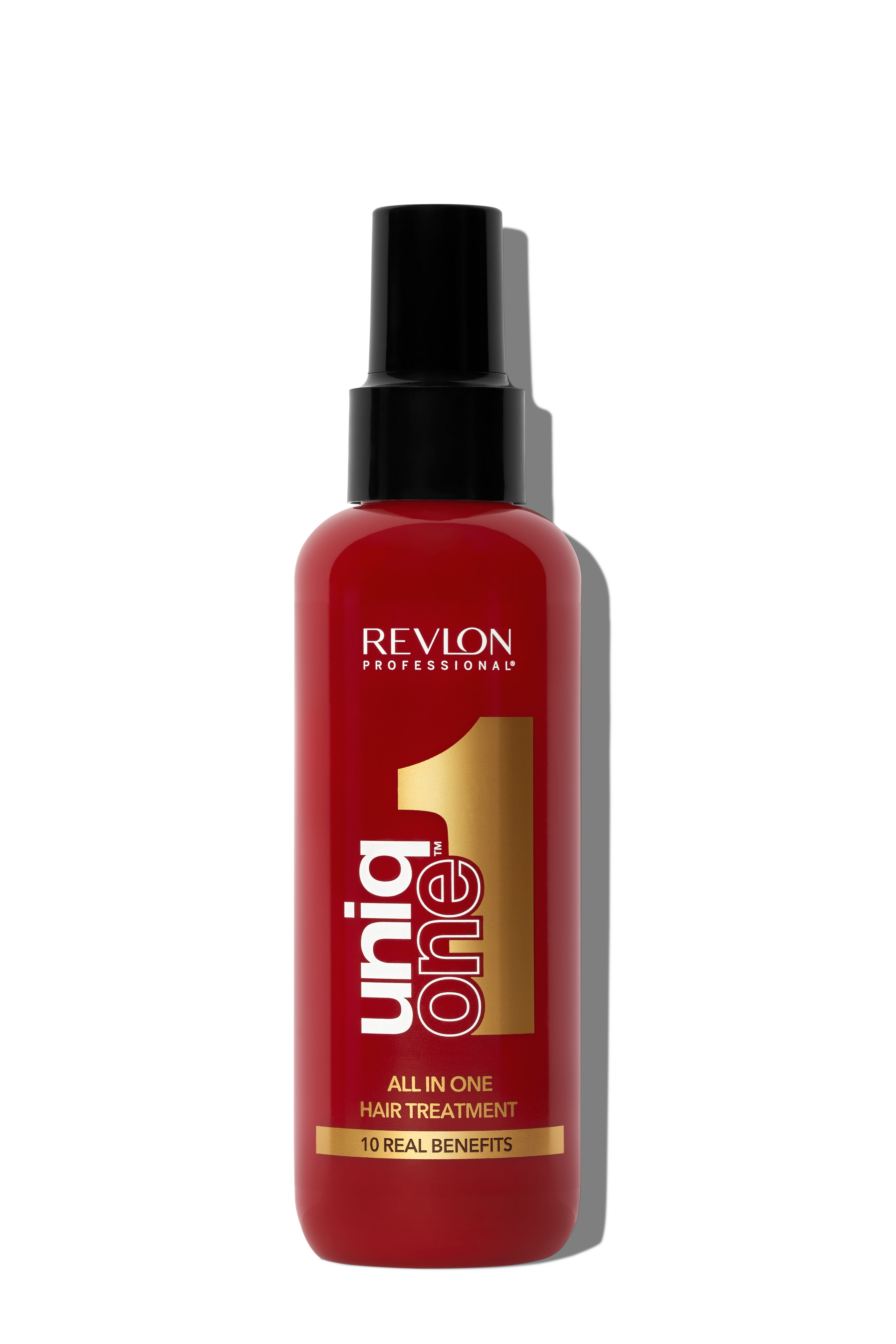 REVLON PROFESSIONAL UNIQONE All in One Hair Treatment Classic, – Leave-in Haarkur für Glanz, bessere Kämmbarkeit, Hitzeschutz & Anti-Frizz, vegane Haarpflege ohne Ausspülen