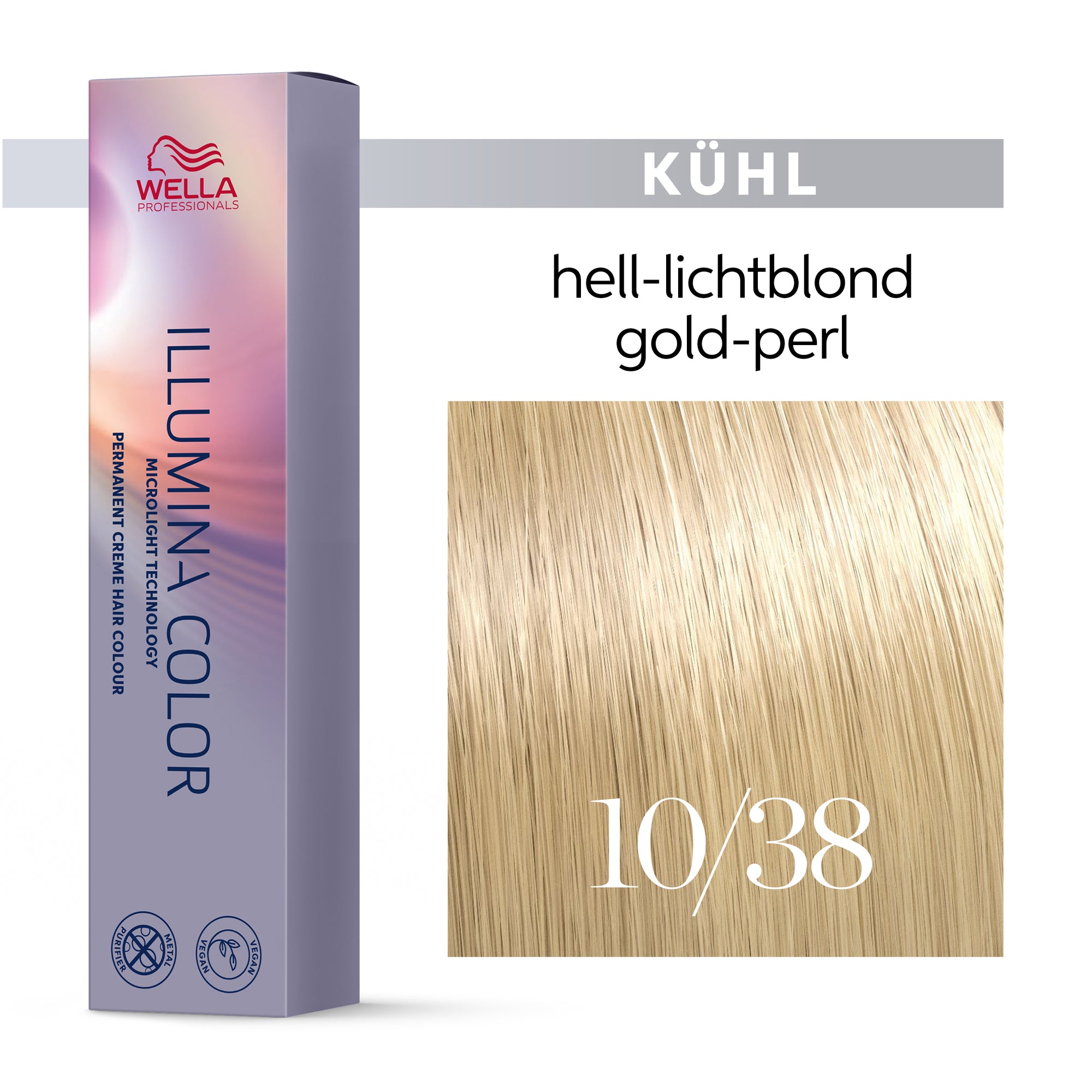 Wella Professionals Illumina Color Kalt – Permanente Haarfarbe mit natürlicher Leuchtkraft 60ml