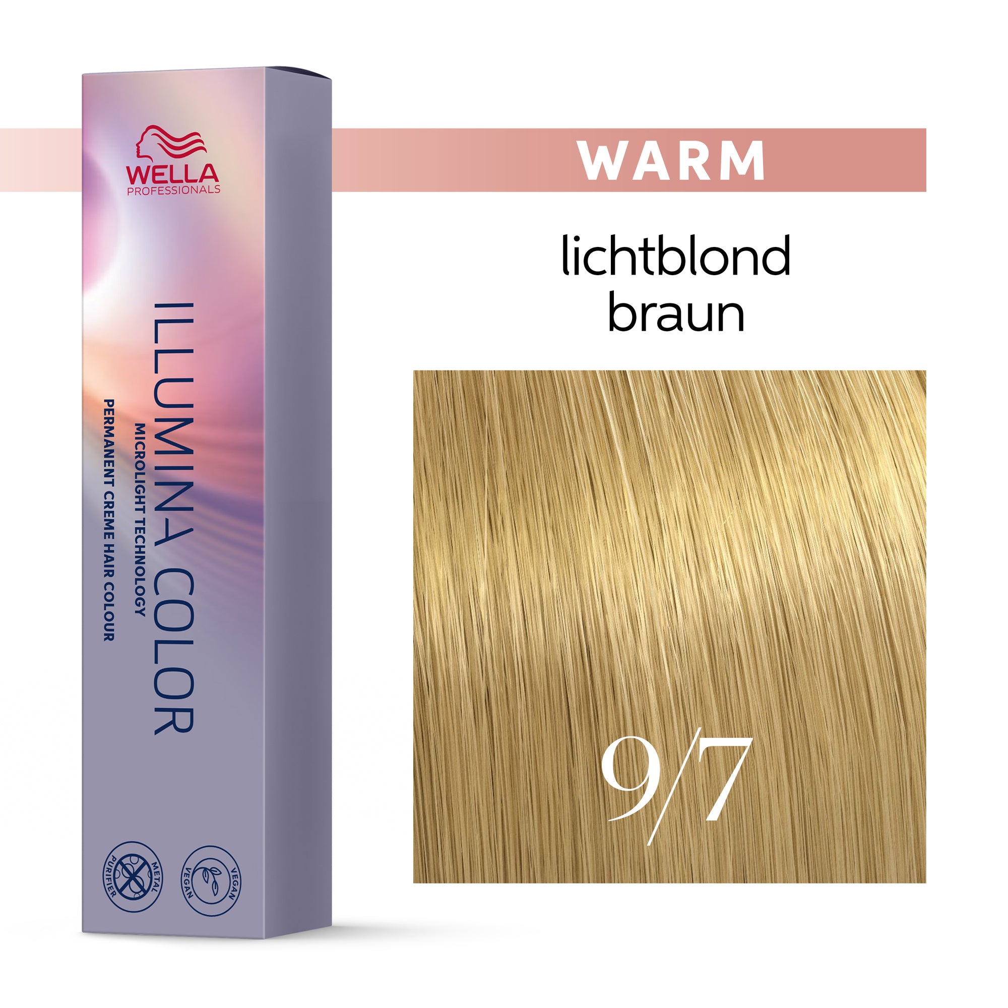 Wella Professionals Illumina Color Warm – Permanente Haarfarbe mit natürlicher Leuchtkraft 60ml