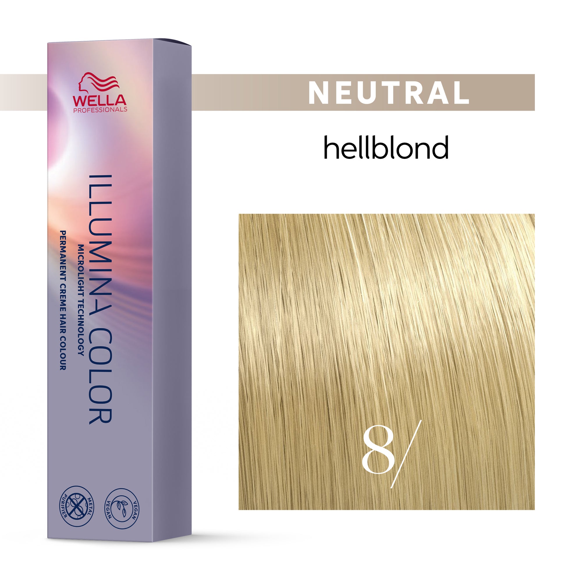 Wella Professionals Illumina Color Neutral – Permanente Haarfarbe mit natürlicher Leuchtkraft 60ml