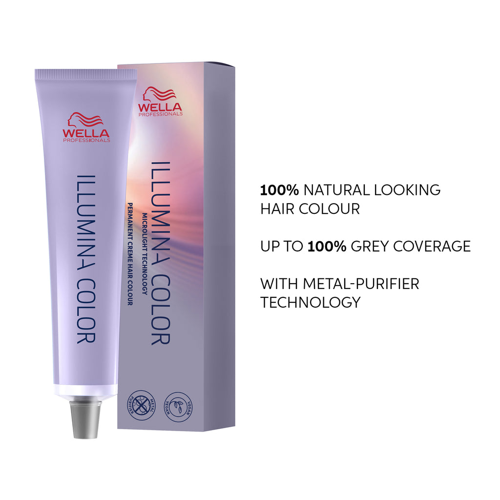 Wella Professionals Illumina Color Neutral – Permanente Haarfarbe mit natürlicher Leuchtkraft 60ml