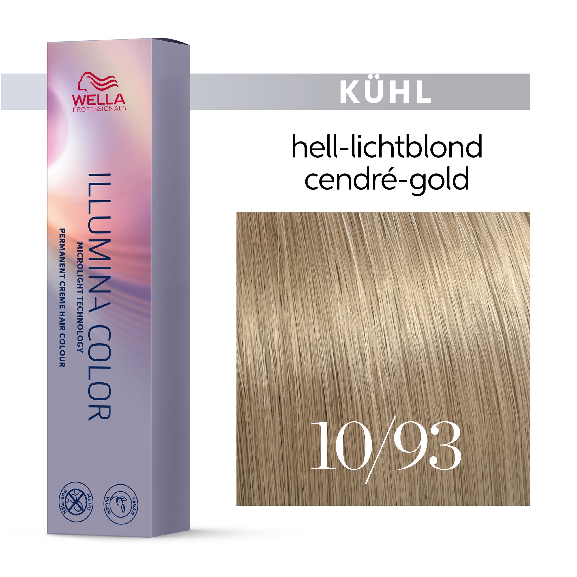 Wella Professionals Illumina Color Kalt – Permanente Haarfarbe mit natürlicher Leuchtkraft 60ml