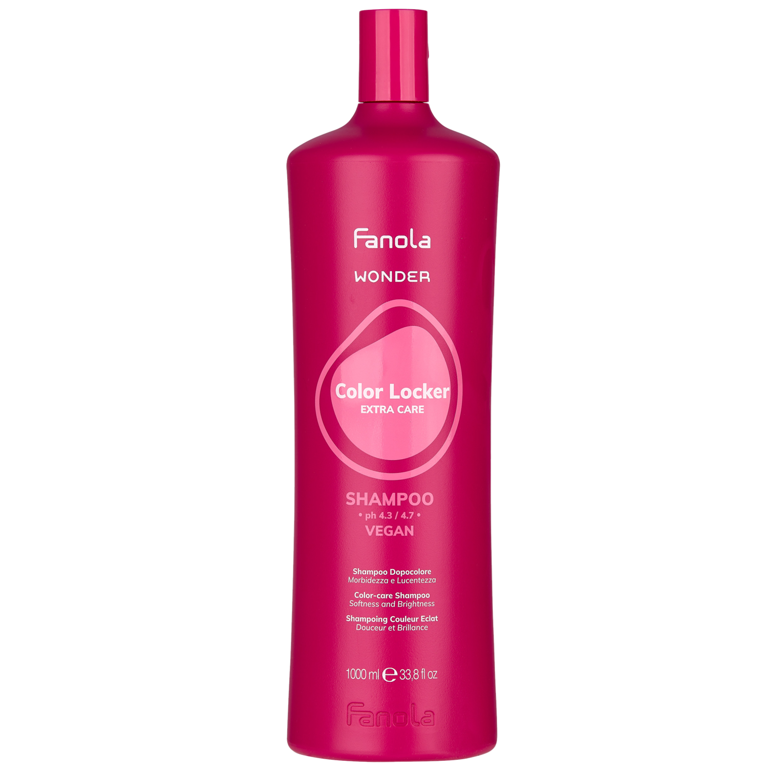 Fanola Wonder Color Shampoo – Farbschutz-Shampoo für gefärbtes und chemisch behandeltes Haar