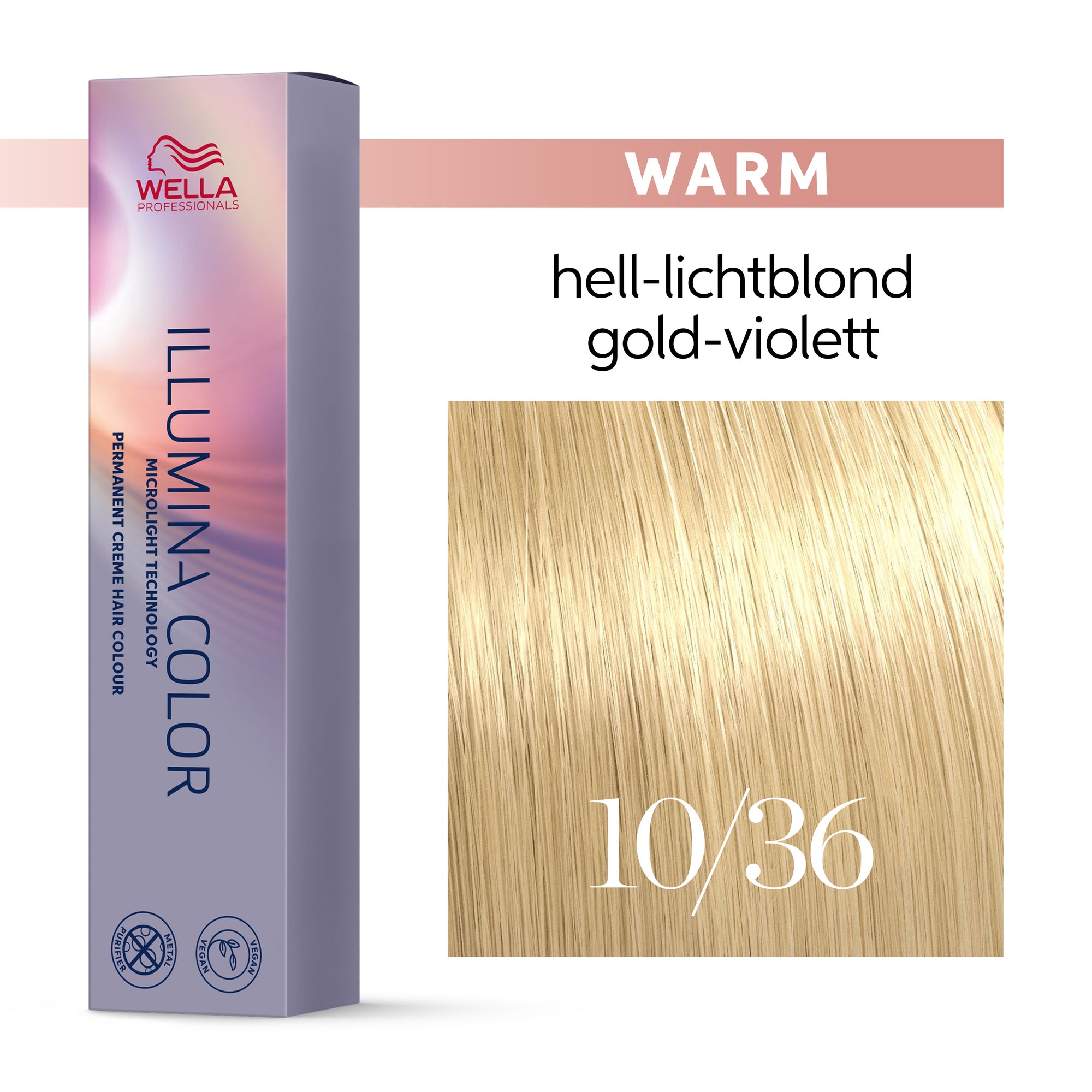 Wella Professionals Illumina Color Warm – Permanente Haarfarbe mit natürlicher Leuchtkraft 60ml