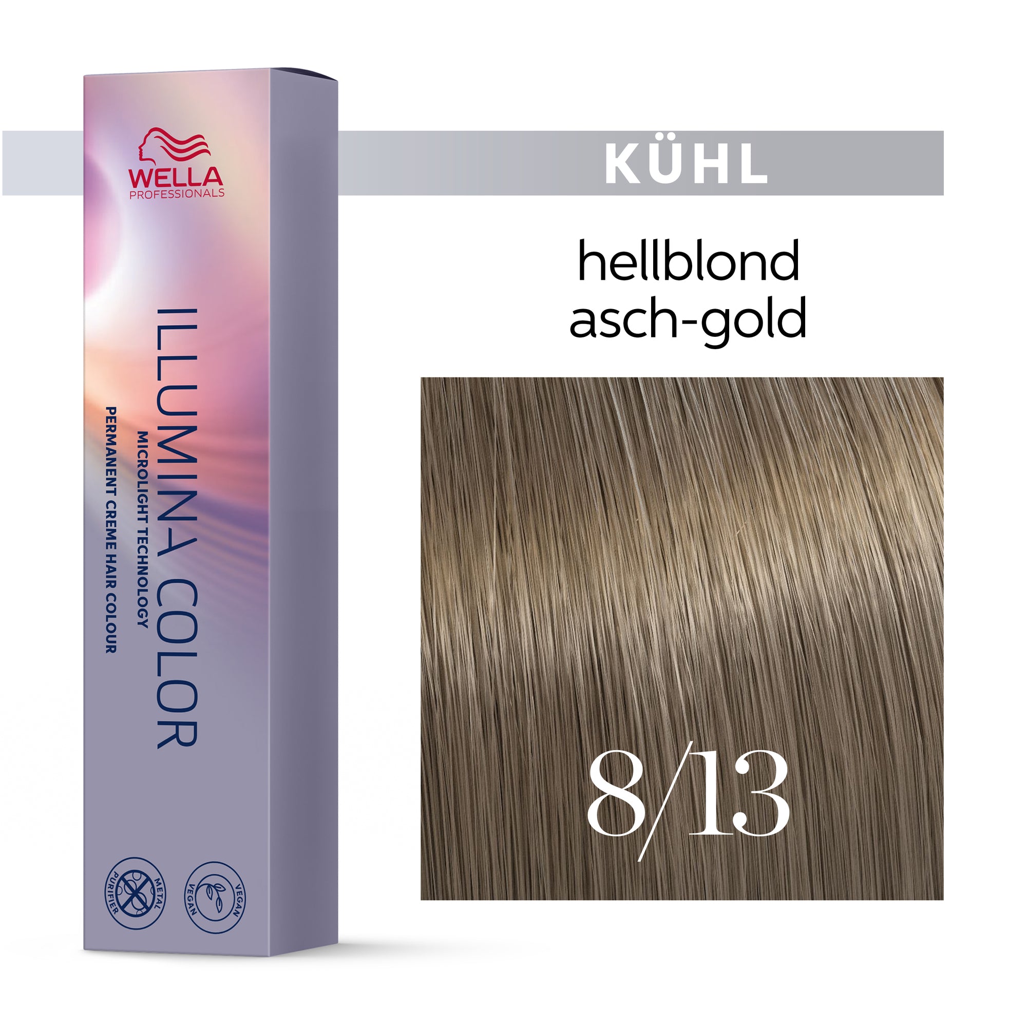 Wella Professionals Illumina Color Kalt – Permanente Haarfarbe mit natürlicher Leuchtkraft 60ml