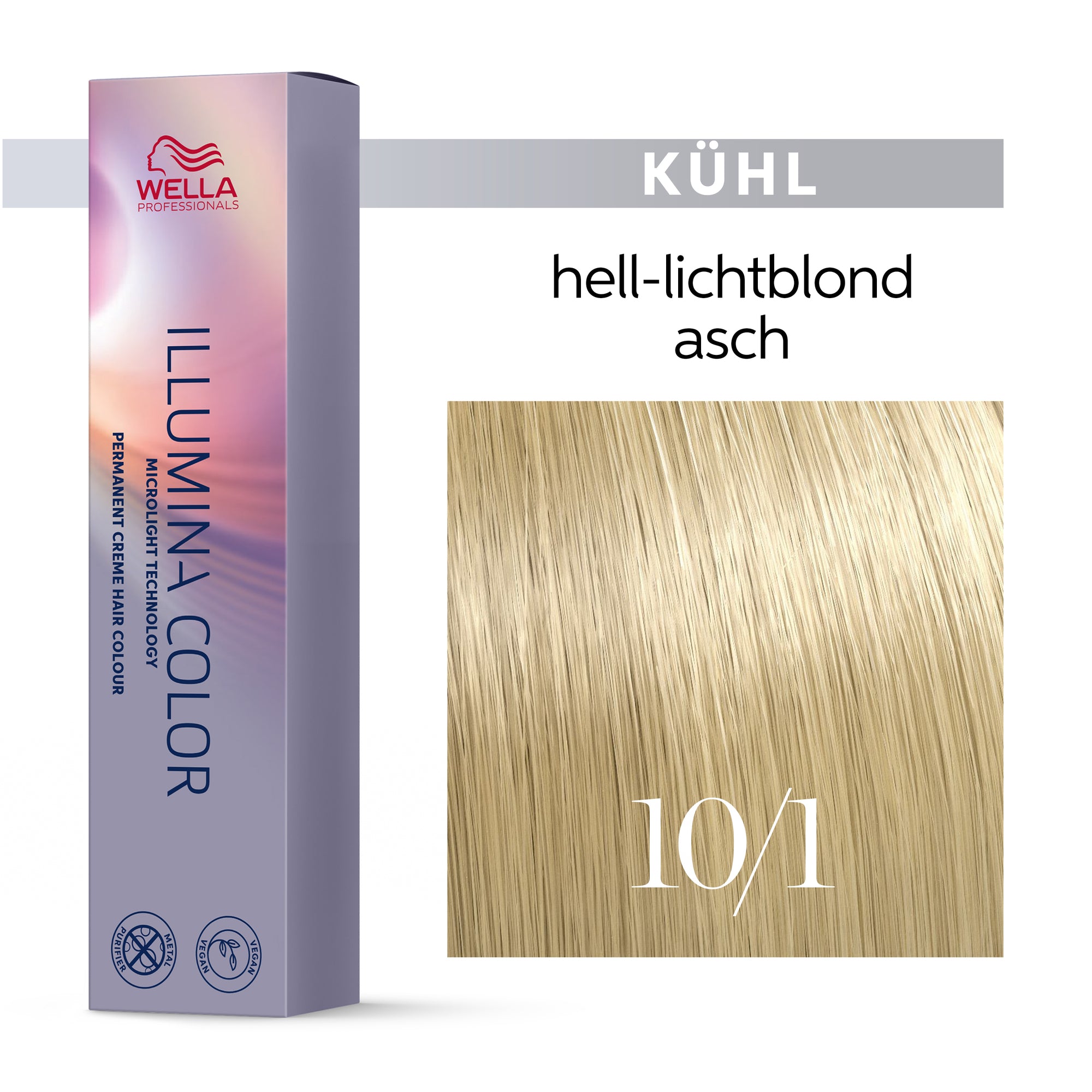 Wella Professionals Illumina Color Kalt – Permanente Haarfarbe mit natürlicher Leuchtkraft 60ml