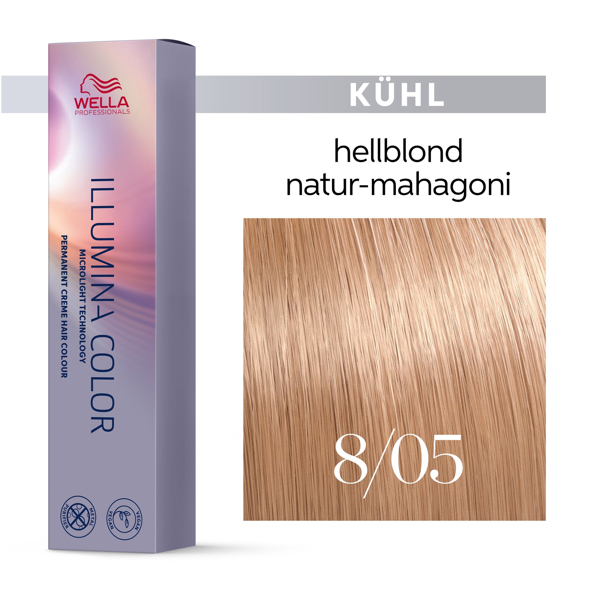 Wella Professionals Illumina Color Kalt – Permanente Haarfarbe mit natürlicher Leuchtkraft 60ml