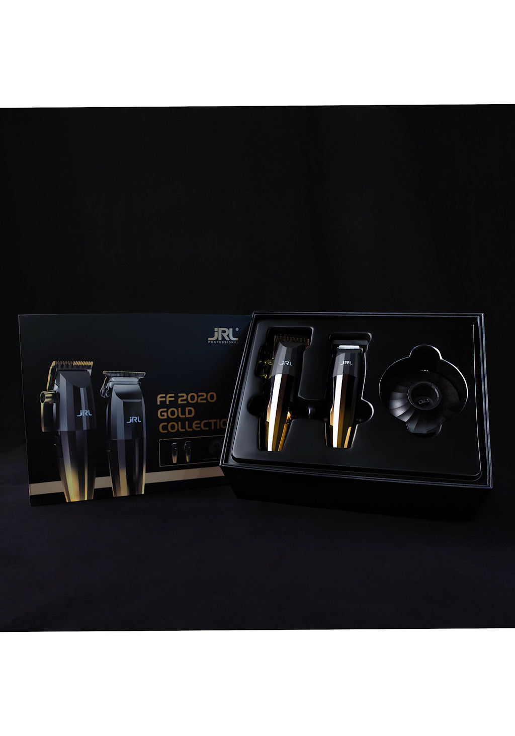 JRL Professional Fresh Fade Clipper & Trimmer Set Gold – Präzision & Power im Komplettpaket