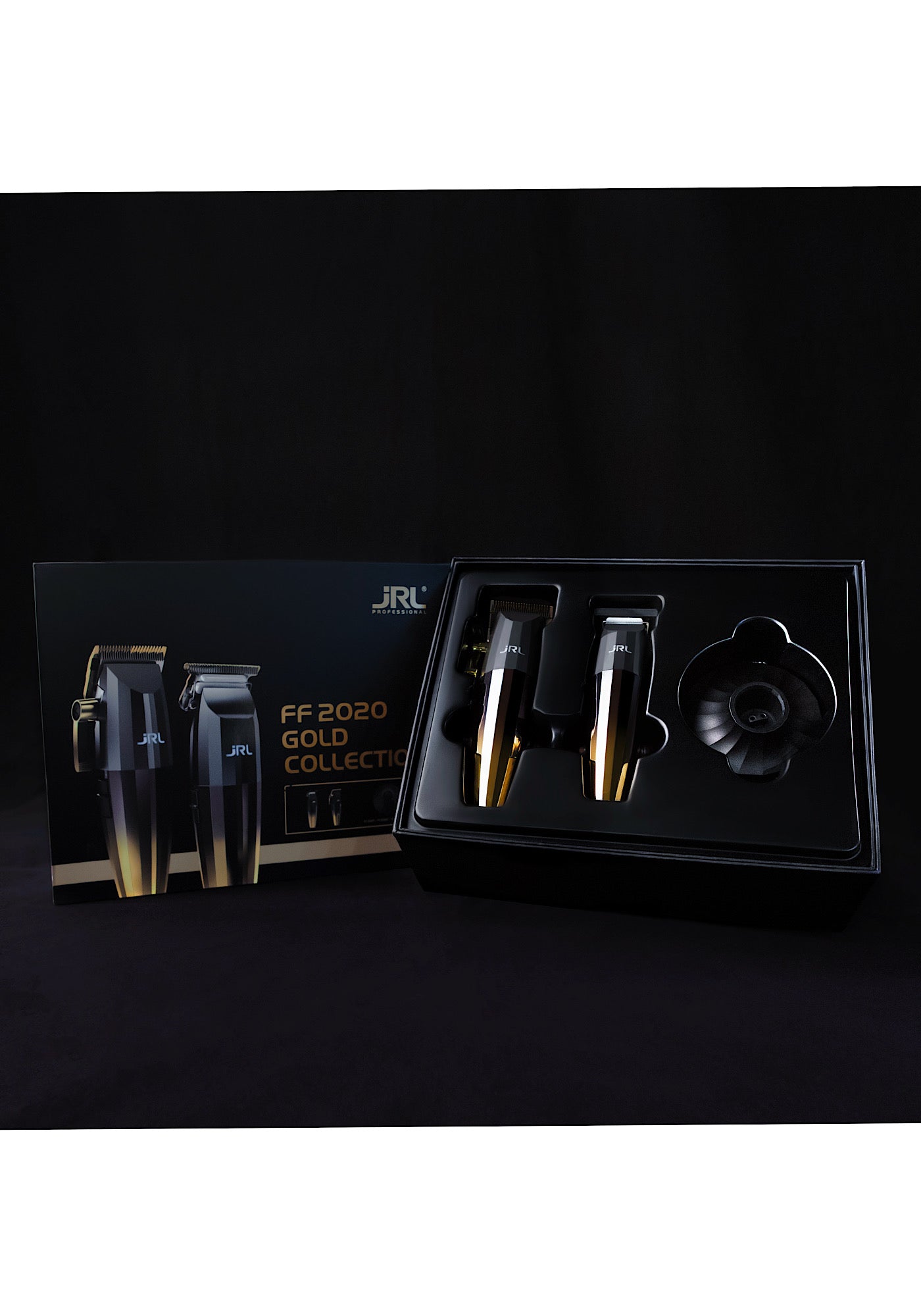JRL Professional Fresh Fade Clipper & Trimmer Set Gold – Präzision & Power im Komplettpaket