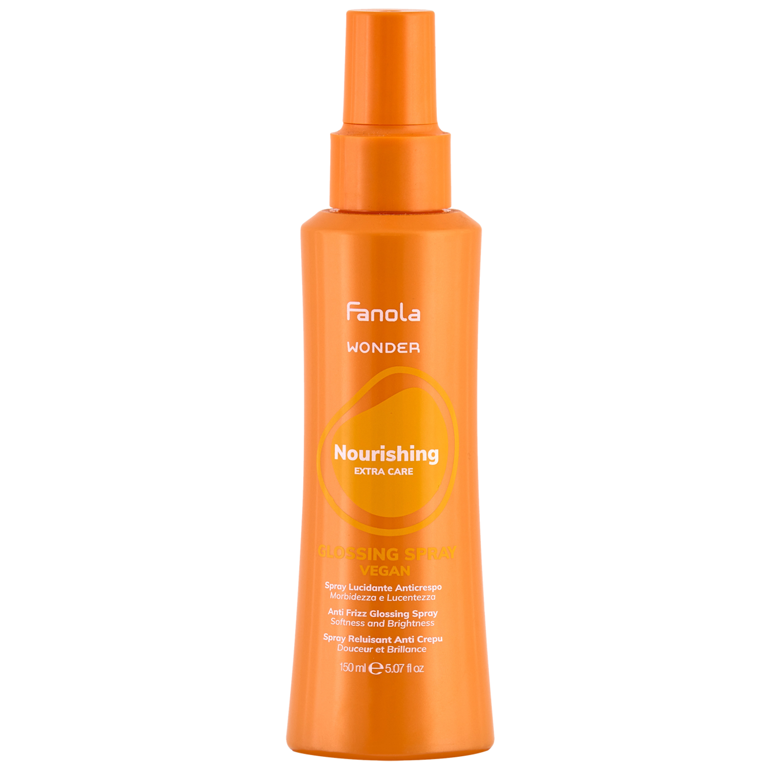Fanola Wonder Nourishing Glossing Spray – Glanzspray für trockenes, sprödes und krauses Haar