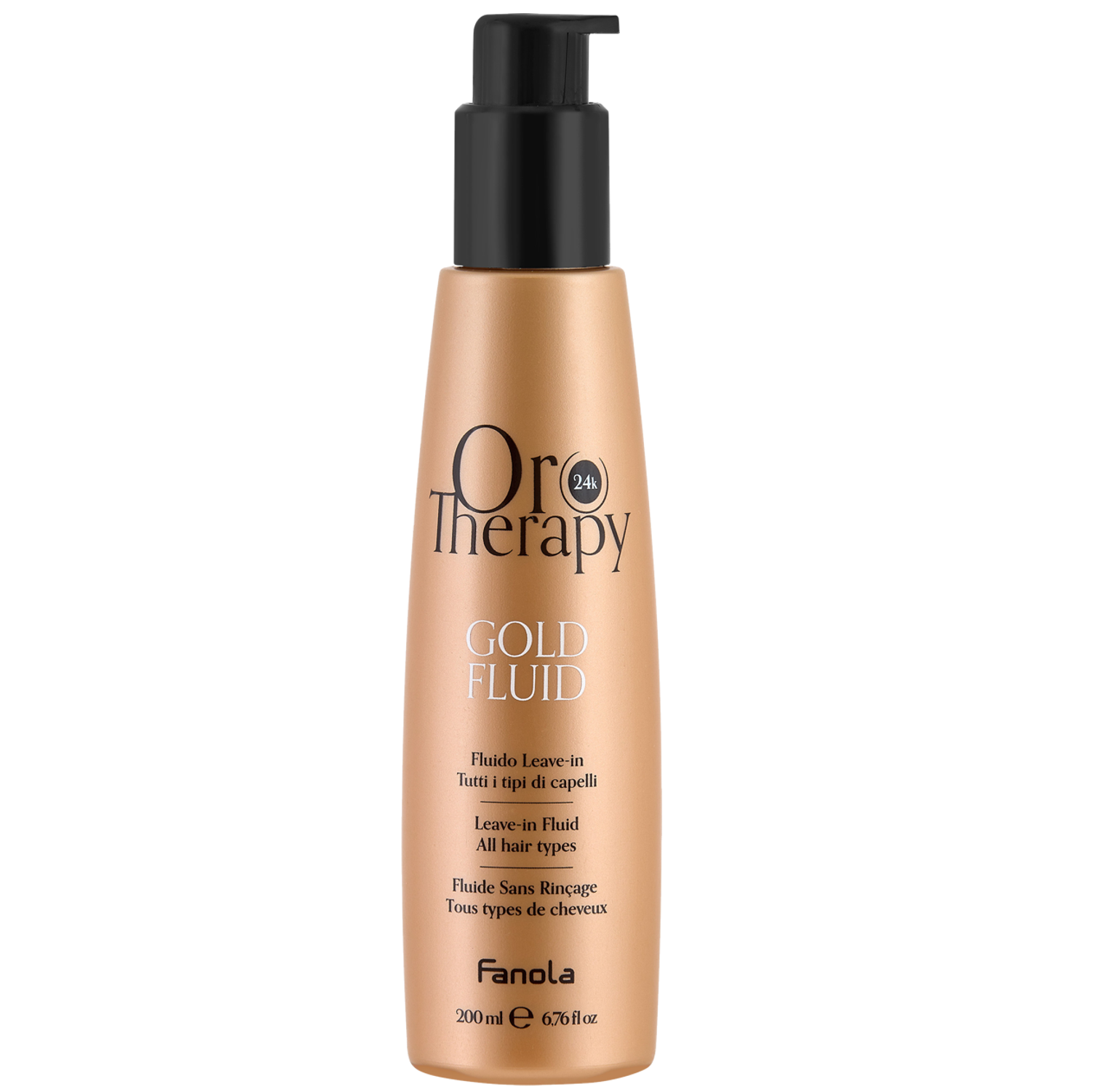 Fanola Oro Therapy Gold Leave-In – Pflege, Glanz & Kämmbarkeit für jeden Haartyp