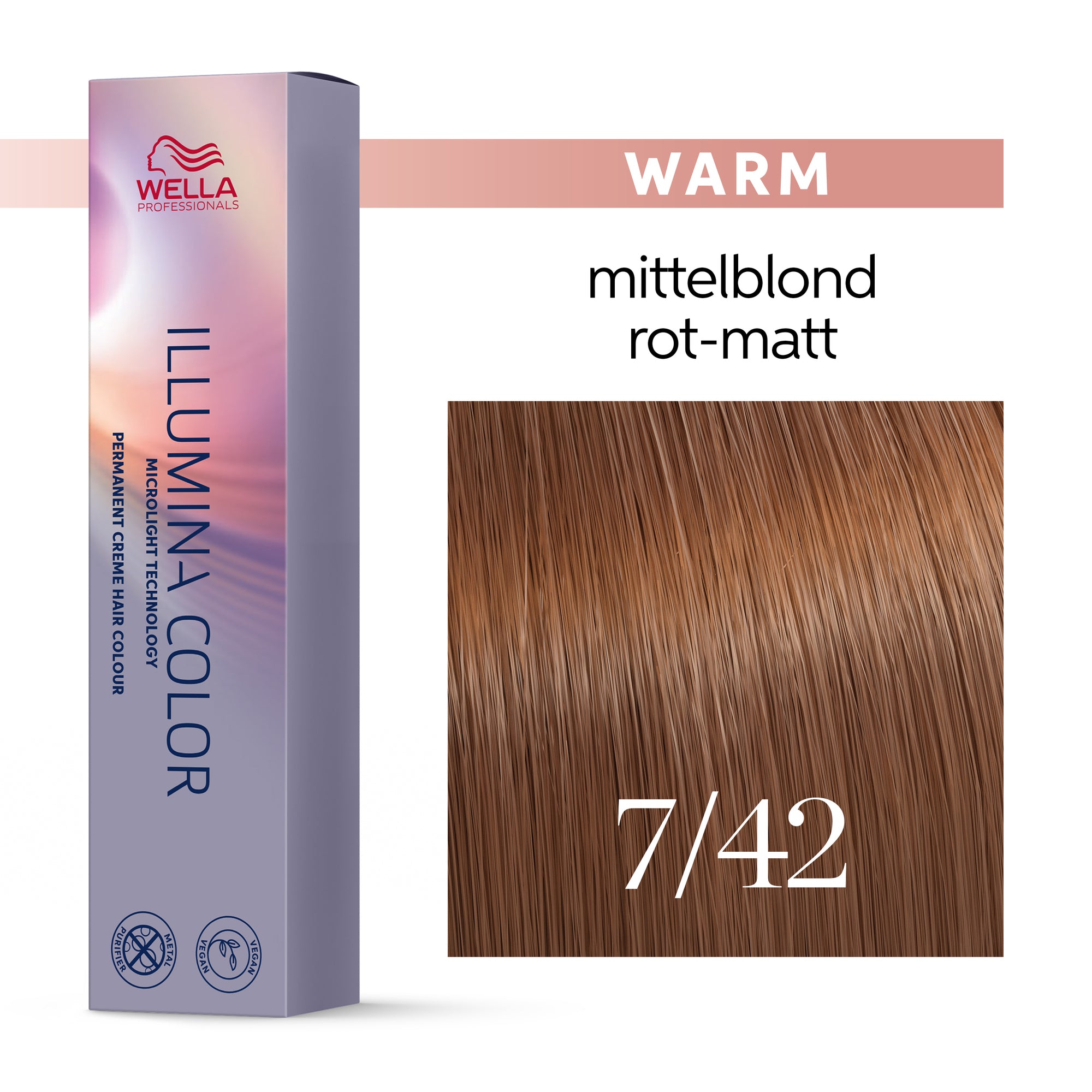 Wella Professionals Illumina Color Warm – Permanente Haarfarbe mit natürlicher Leuchtkraft 60ml