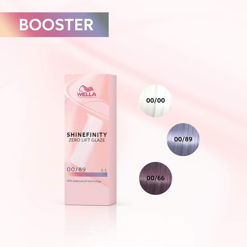 Wella Professionals ShineFinity Booster 00/66 Violet – Individuelle Farbveredelung mit Violett-Ton