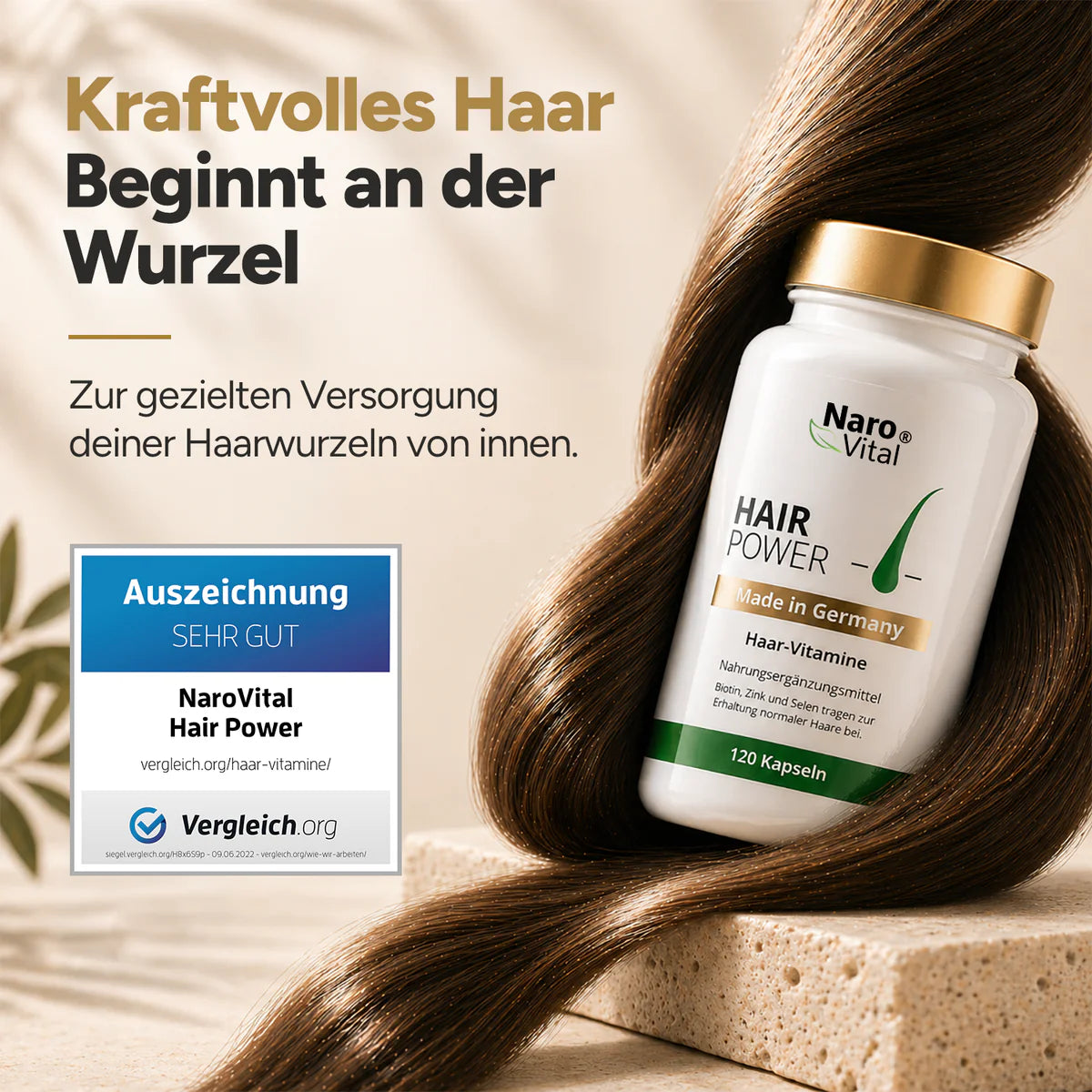 NaroVital Hair-Power – Für kraftvolles & schönes Haar