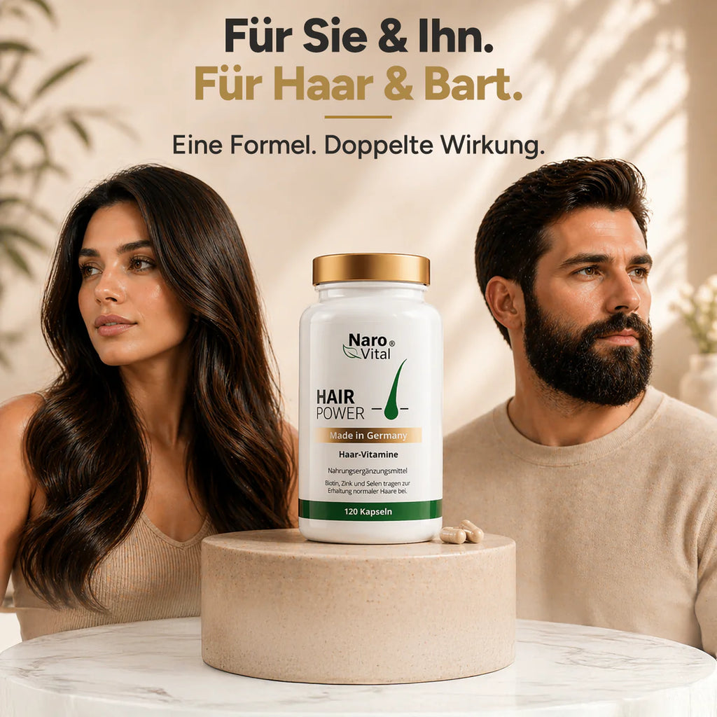 NaroVital Hair-Power – Für kraftvolles & schönes Haar