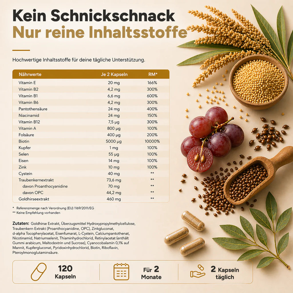 NaroVital Hair-Power – Für kraftvolles & schönes Haar