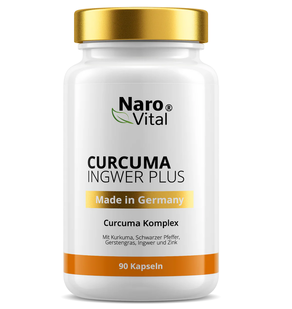 NaroVital Curcuma Ingwer Plus – Für aktives Wohlbefinden & natürliche Balance