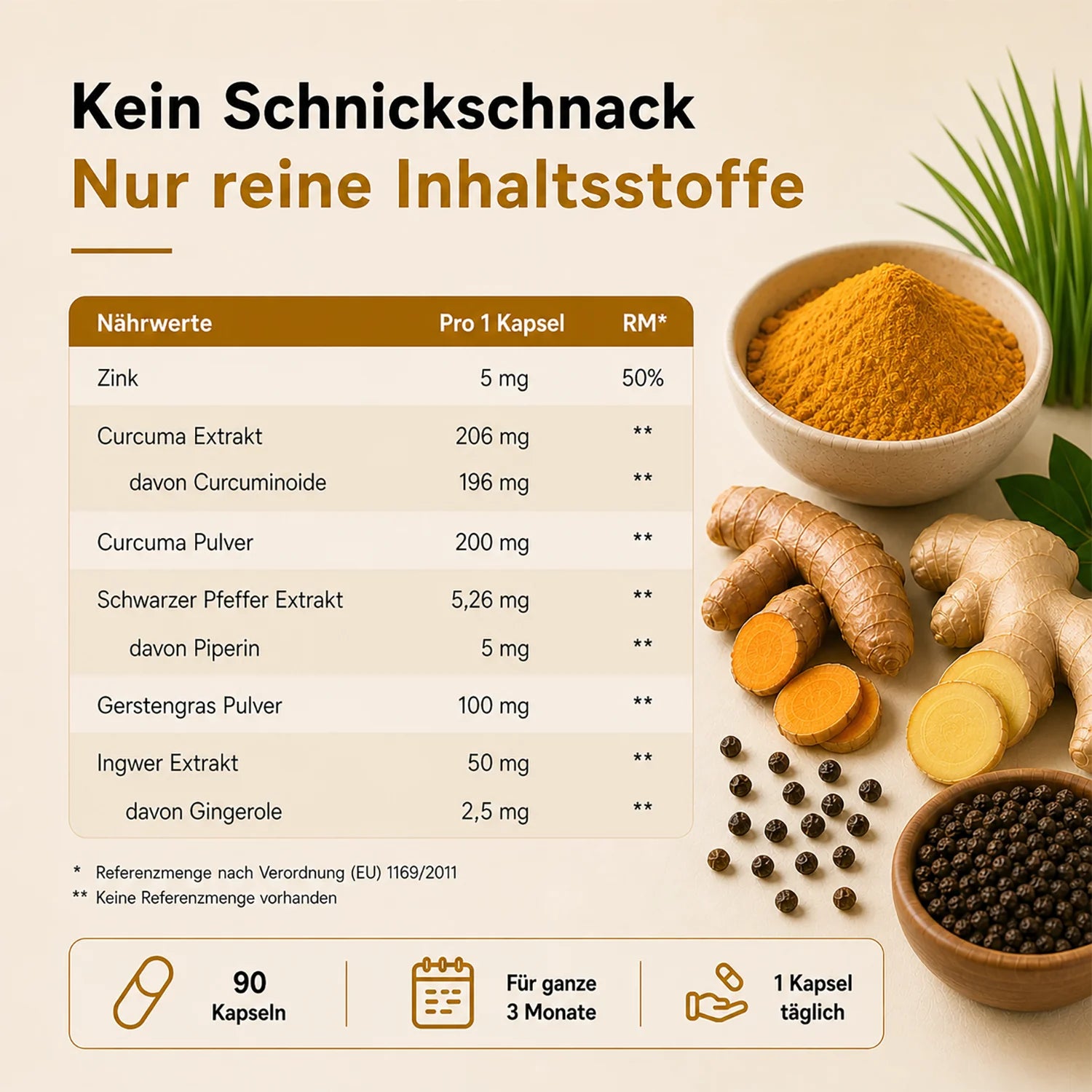 NaroVital Curcuma Ingwer Plus – Für aktives Wohlbefinden & natürliche Balance