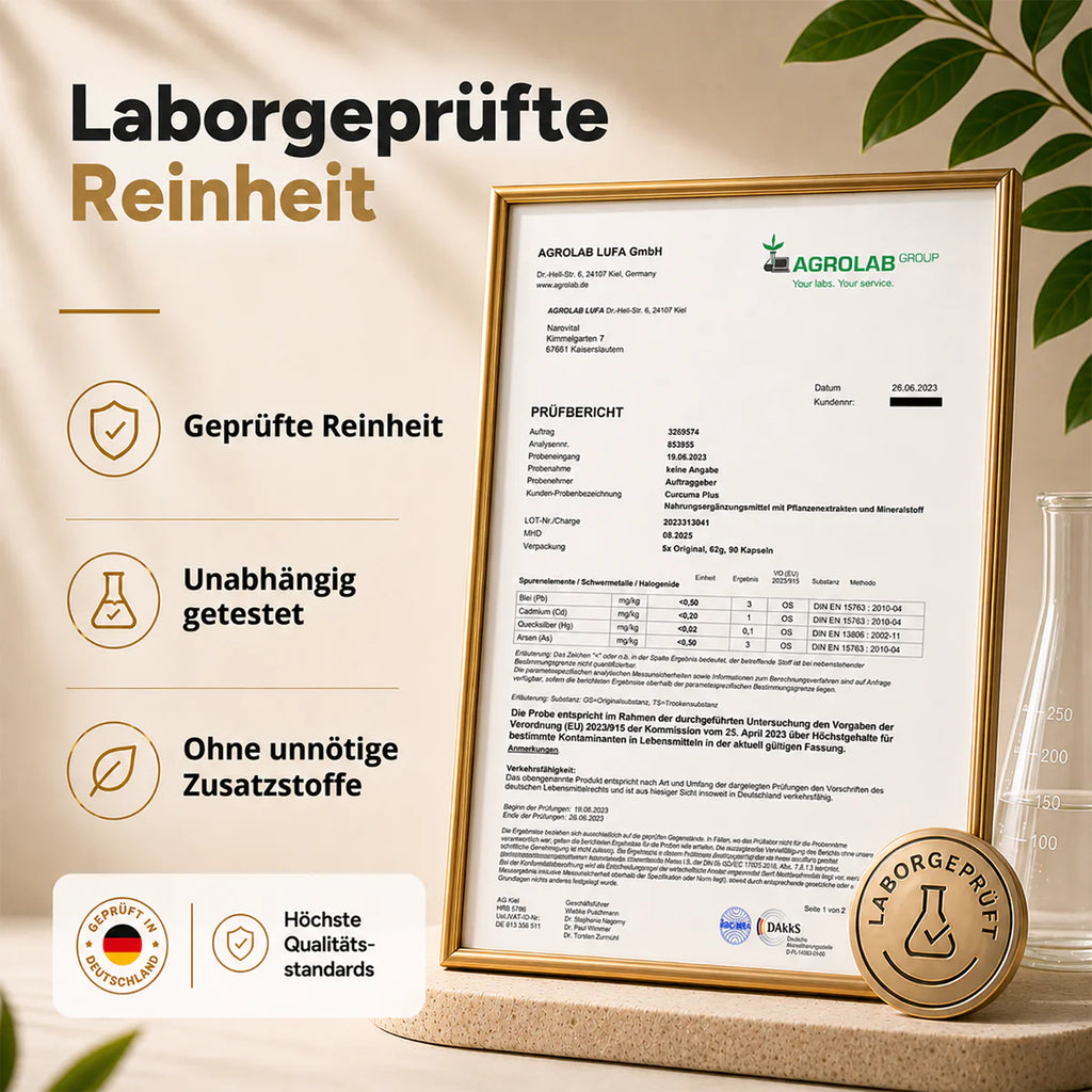 NaroVital Curcuma Ingwer Plus – Für aktives Wohlbefinden & natürliche Balance