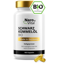 NaroVital Bio Schwarzkümmelöl – 100 % naturbelassen in Bio-Qualität
