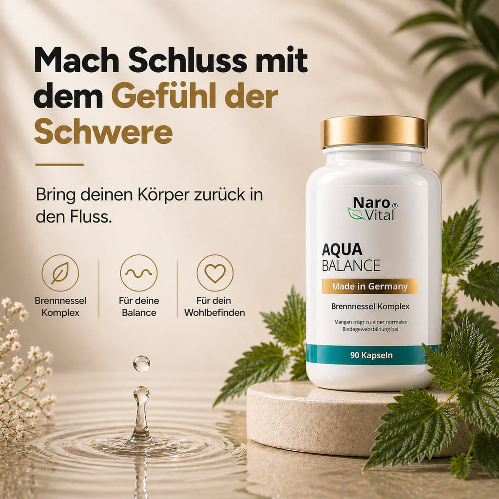 NaroVital Aqua Balance – Für mehr Leichtigkeit & innere Balance