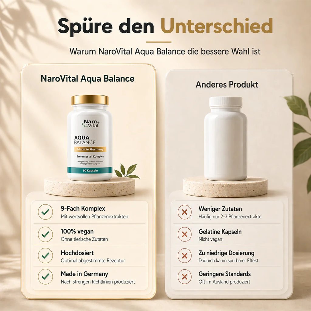 NaroVital Aqua Balance – Für mehr Leichtigkeit & innere Balance