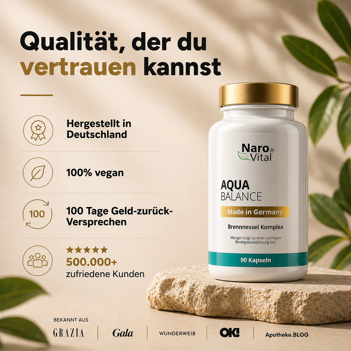 NaroVital Aqua Balance – Für mehr Leichtigkeit & innere Balance