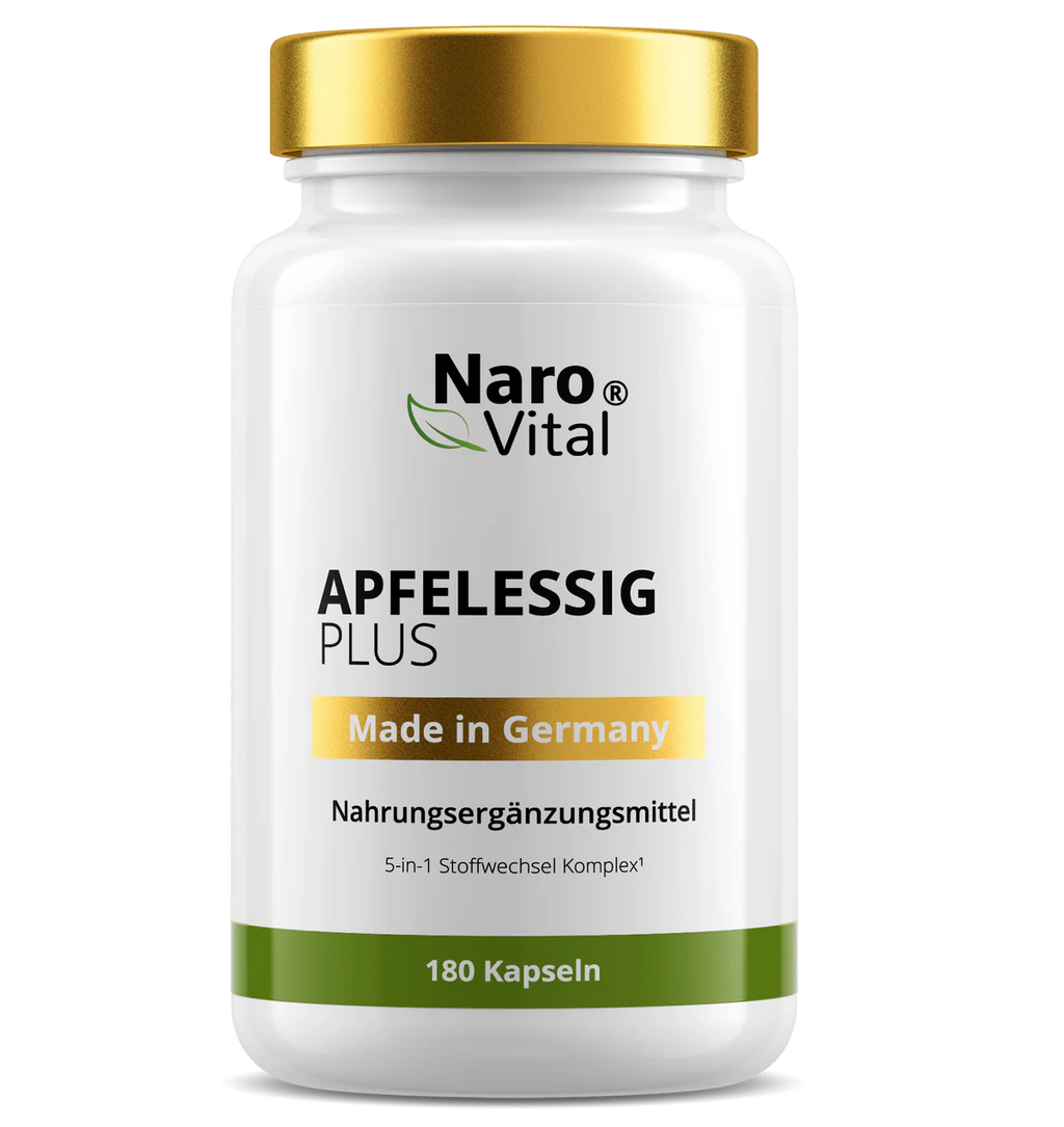 NaroVital Apfelessig Plus – Für Blutzucker & Stoffwechselbalance