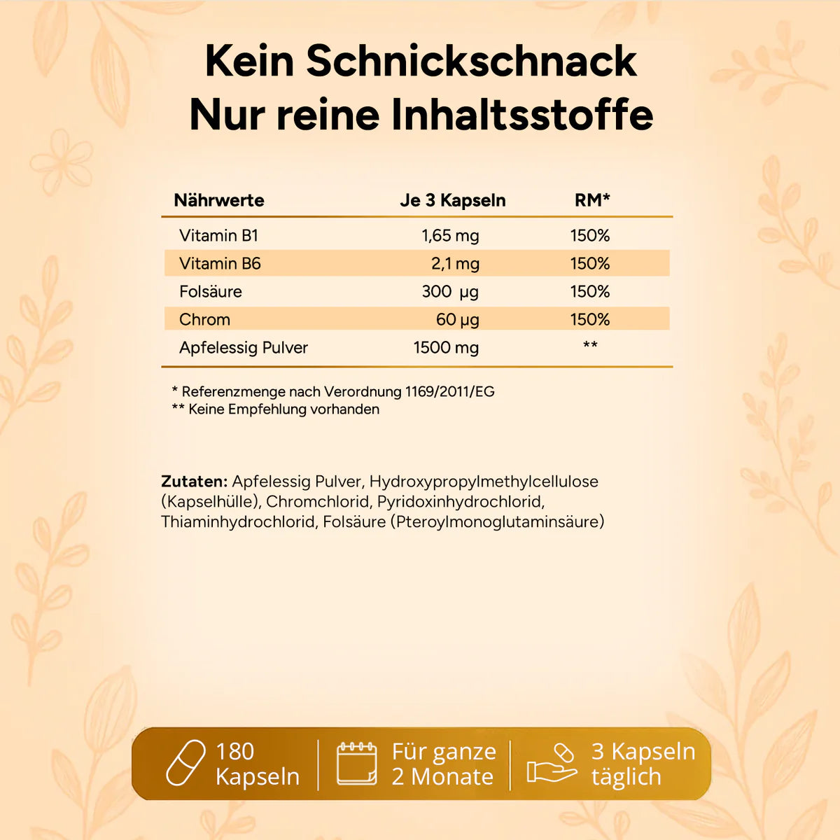 NaroVital Apfelessig Plus – Für Blutzucker & Stoffwechselbalance