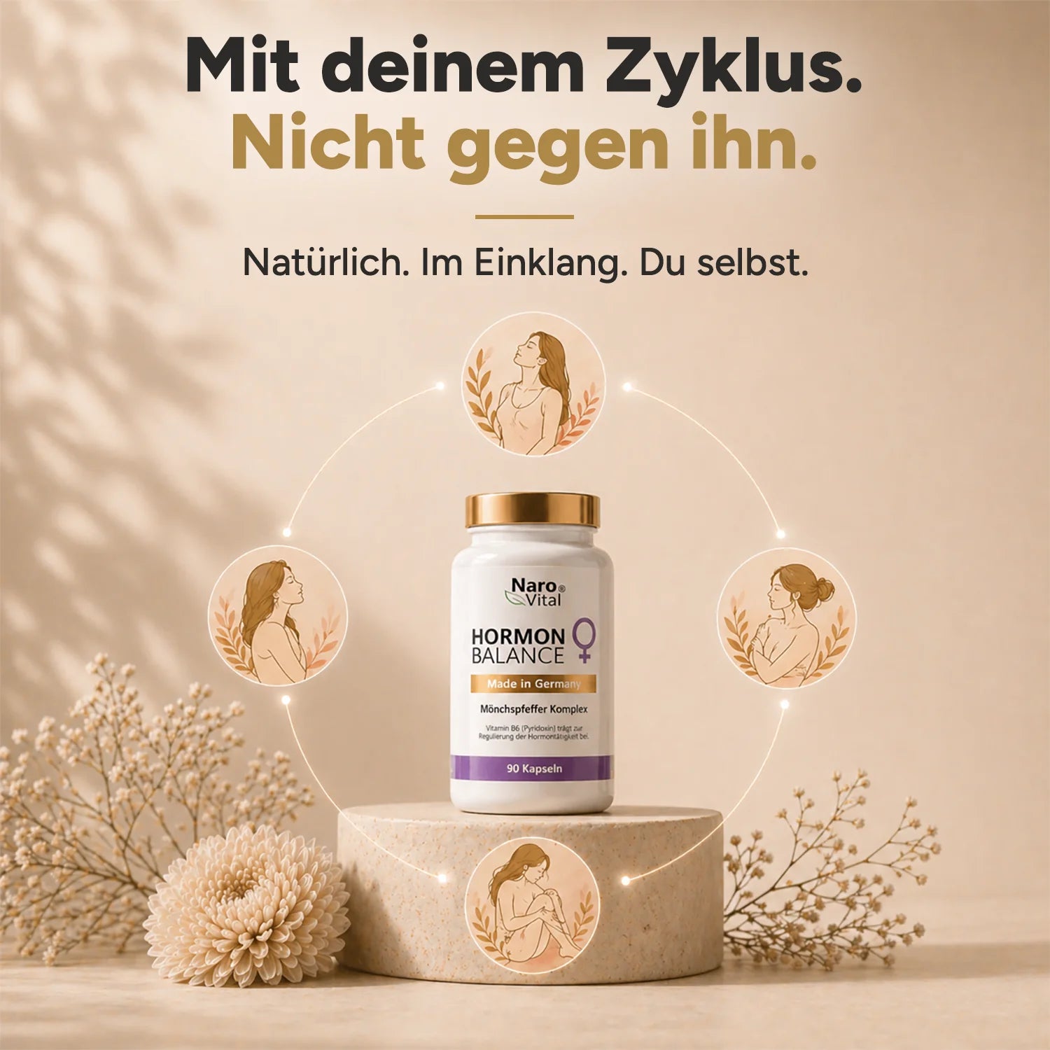 NaroVital Hormon Balance – Unterstützung für Wohlbefinden & innere Balance