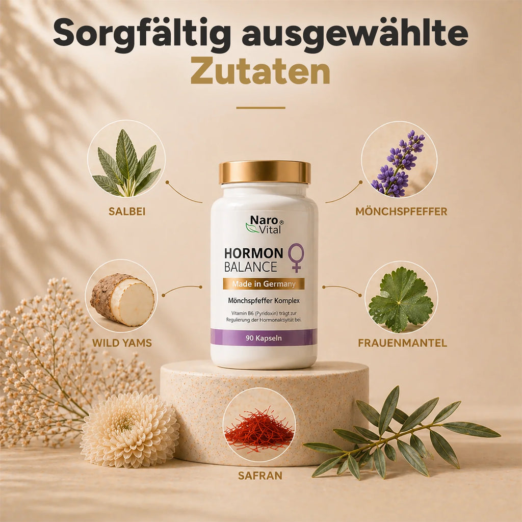 NaroVital Hormon Balance – Unterstützung für Wohlbefinden & innere Balance