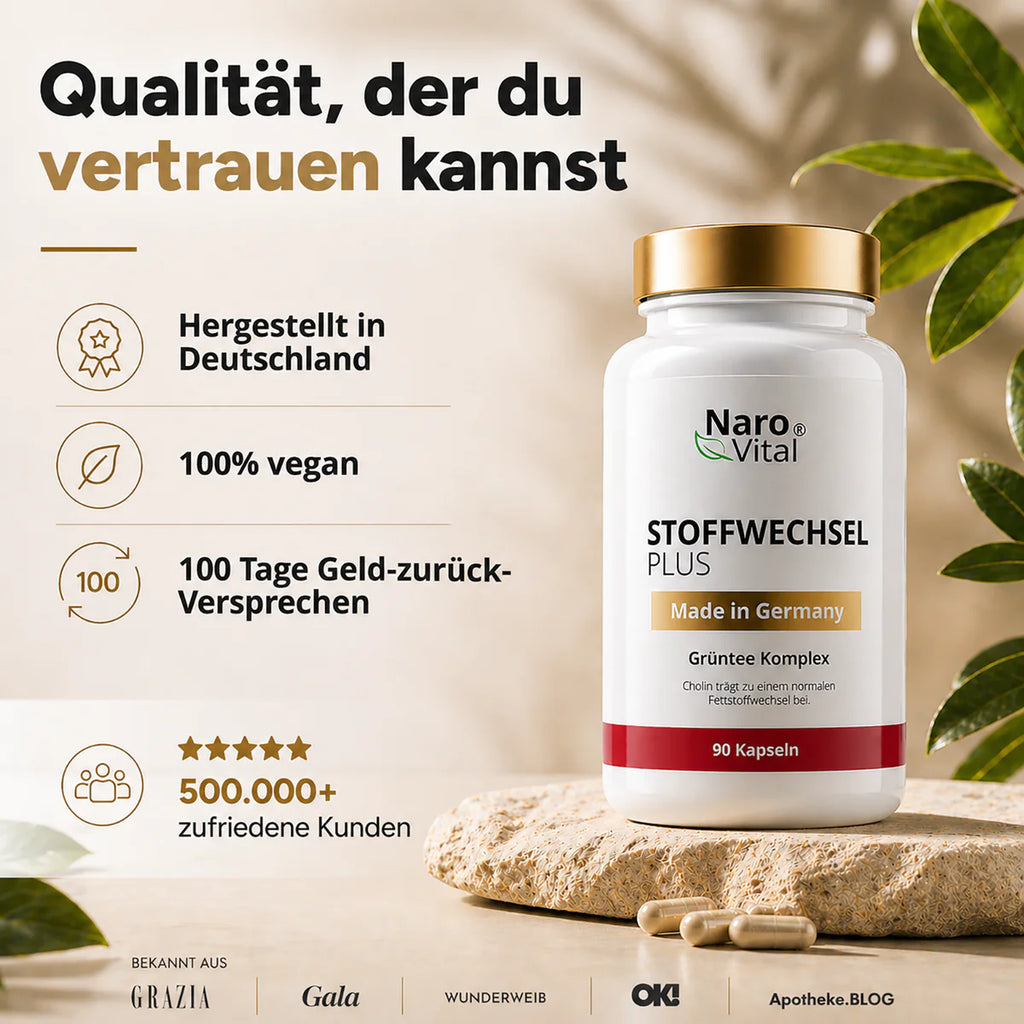 NaroVital Stoffwechsel Plus – Unterstützung für deinen aktiven Stoffwechsel