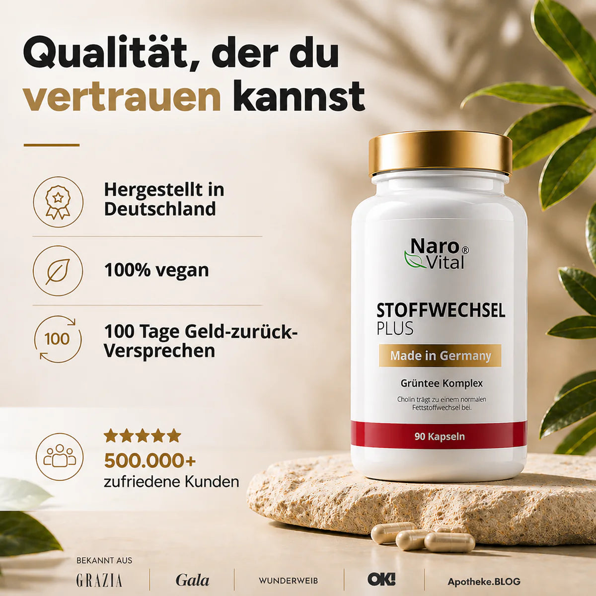 NaroVital Stoffwechsel Plus – Unterstützung für deinen aktiven Stoffwechsel