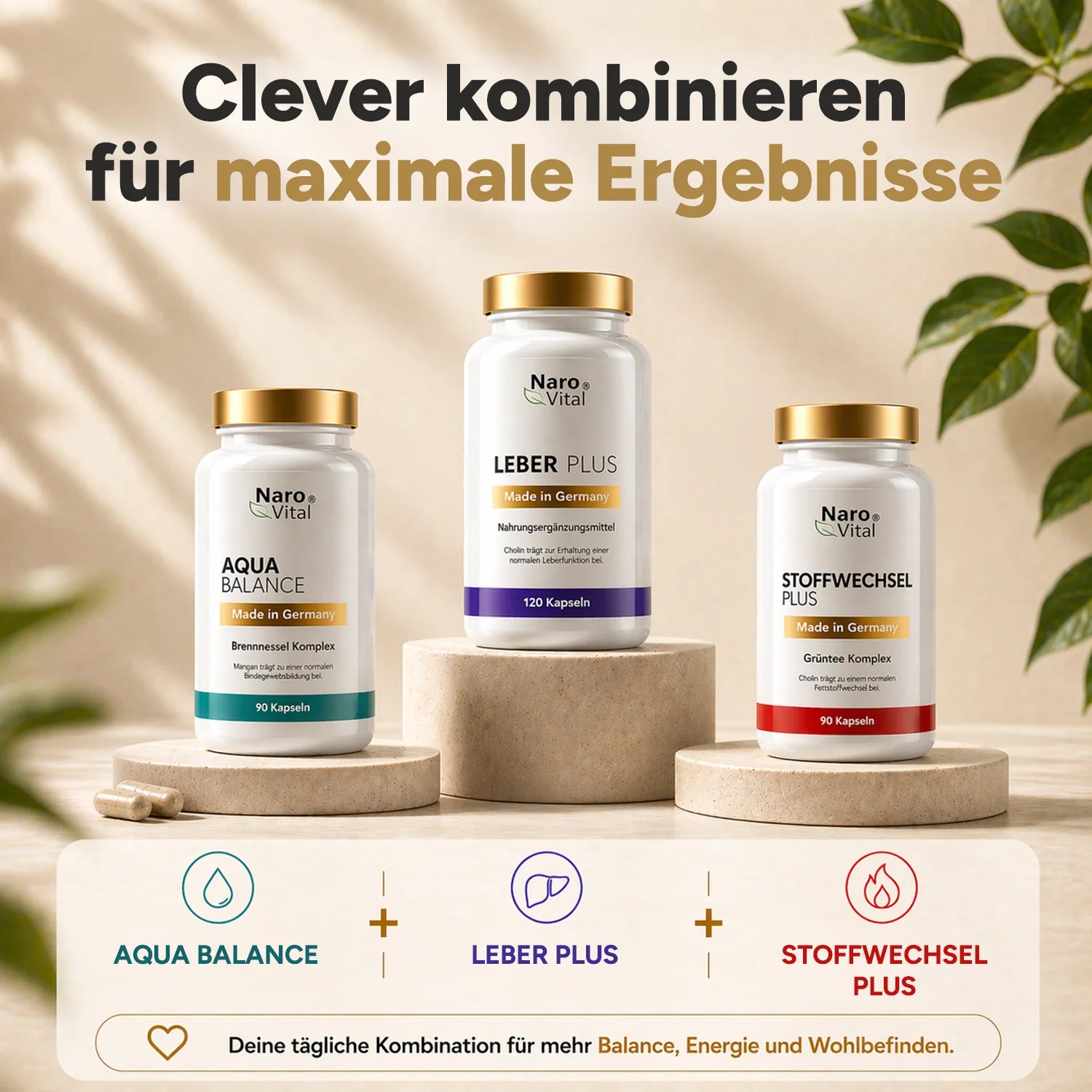 NaroVital Leber Plus – Unterstützung für Leber & Stoffwechsel