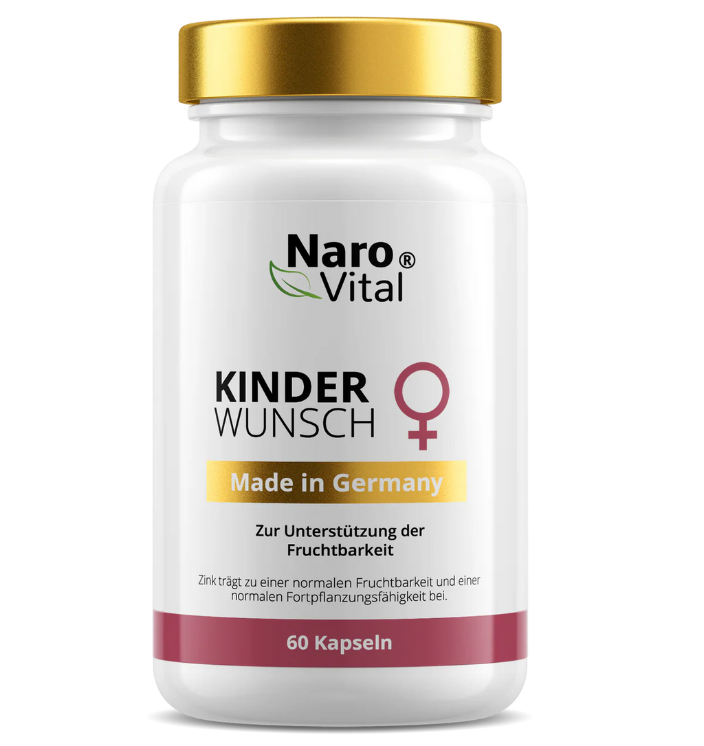NaroVital Kinderwunsch – Unterstützung für Fruchtbarkeit & Wohlbefinden