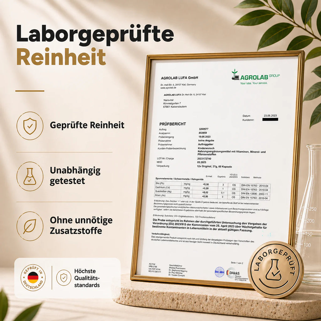 NaroVital Kinderwunsch – Unterstützung für Fruchtbarkeit & Wohlbefinden