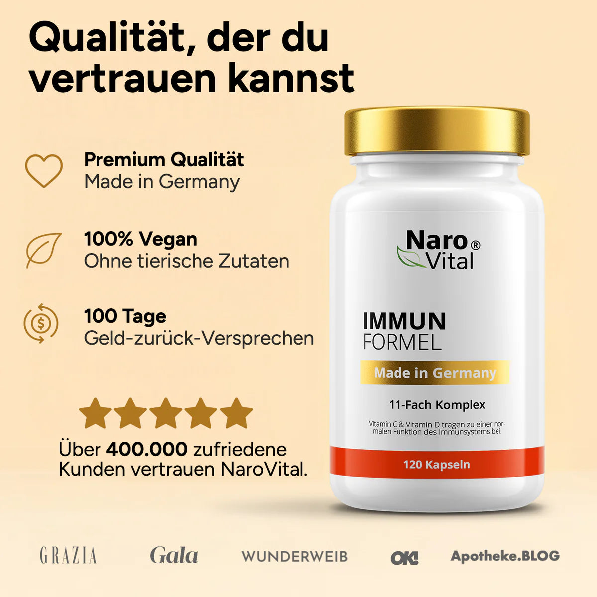 NaroVital Immun Formel – Unterstützung für dein Immunsystem