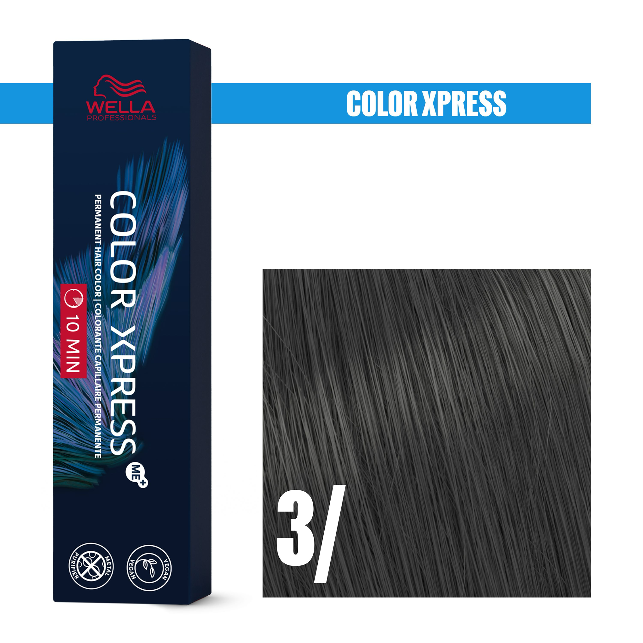 Wella Color Xpress 60ml – Permanente Haarfarbe in nur 10 Minute
