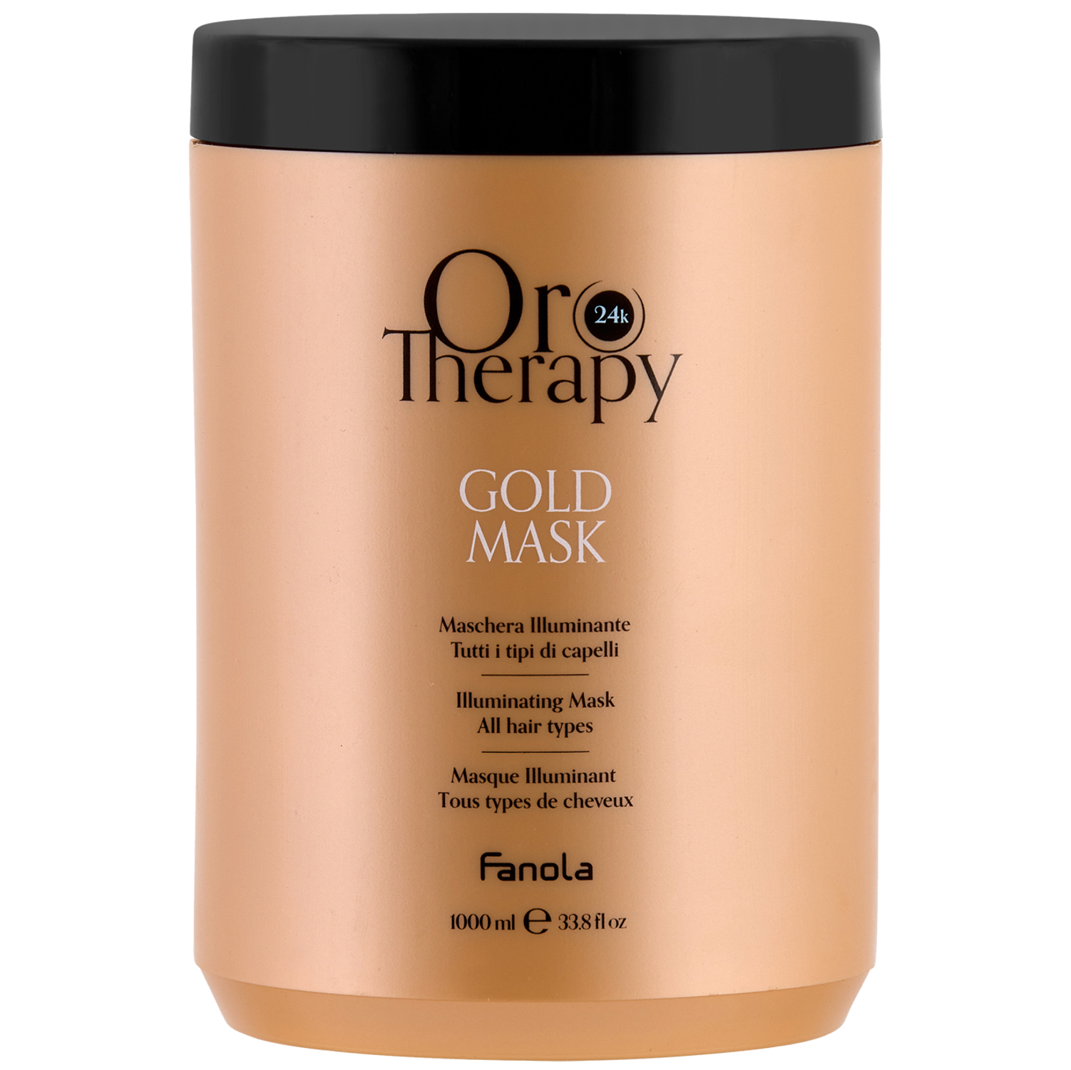 Fanola Oro Therapy Gold Mask – Pflegemaske für Glanz, Geschmeidigkeit & Vitalität