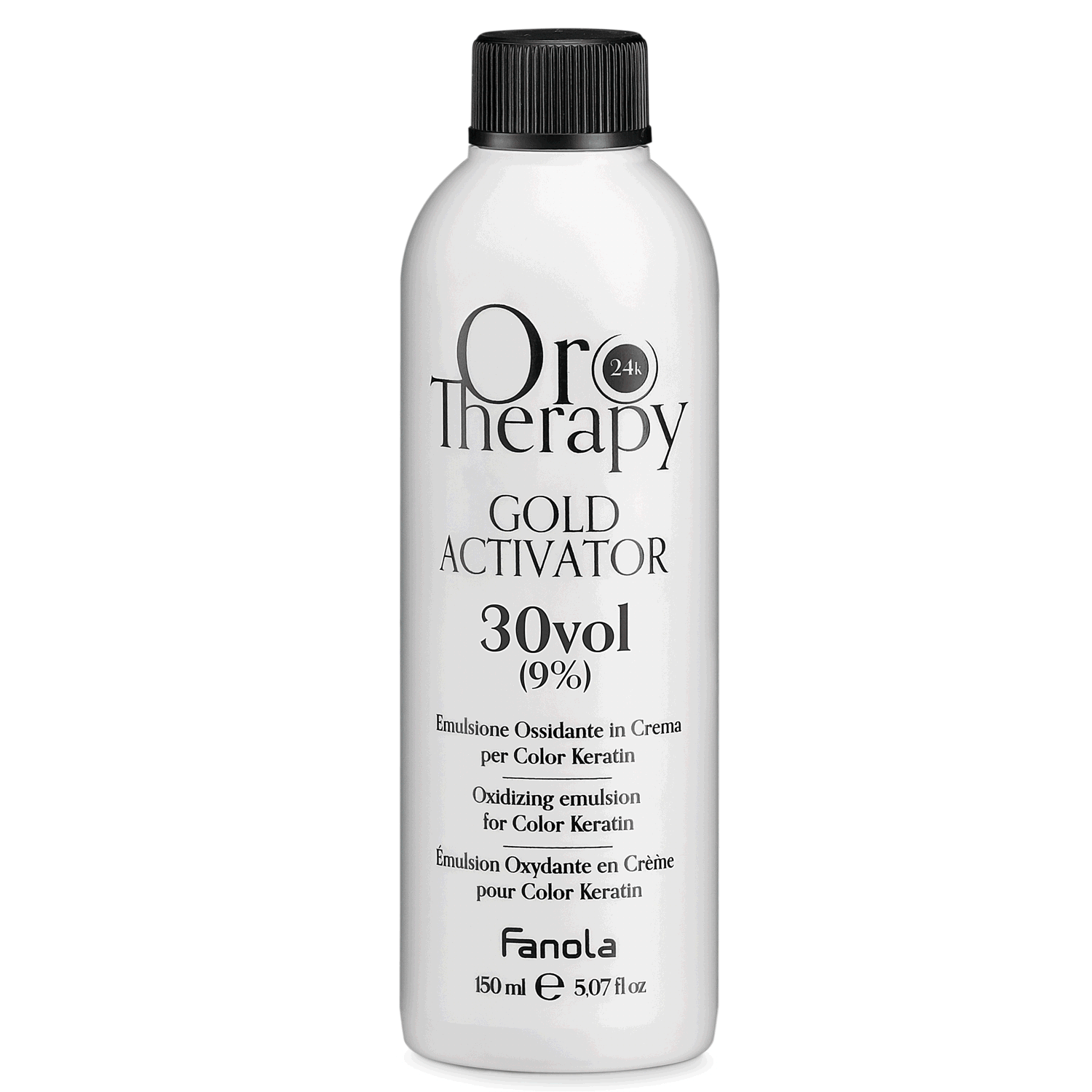 Fanola Oro Puro Therapy Gold Activator 9%– Entwickler für strahlende Farbergebnisse