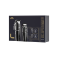 JRL Onyx Collection Combo Kit Schwarz– Clipper & Trimmer Set mit Ladestationen